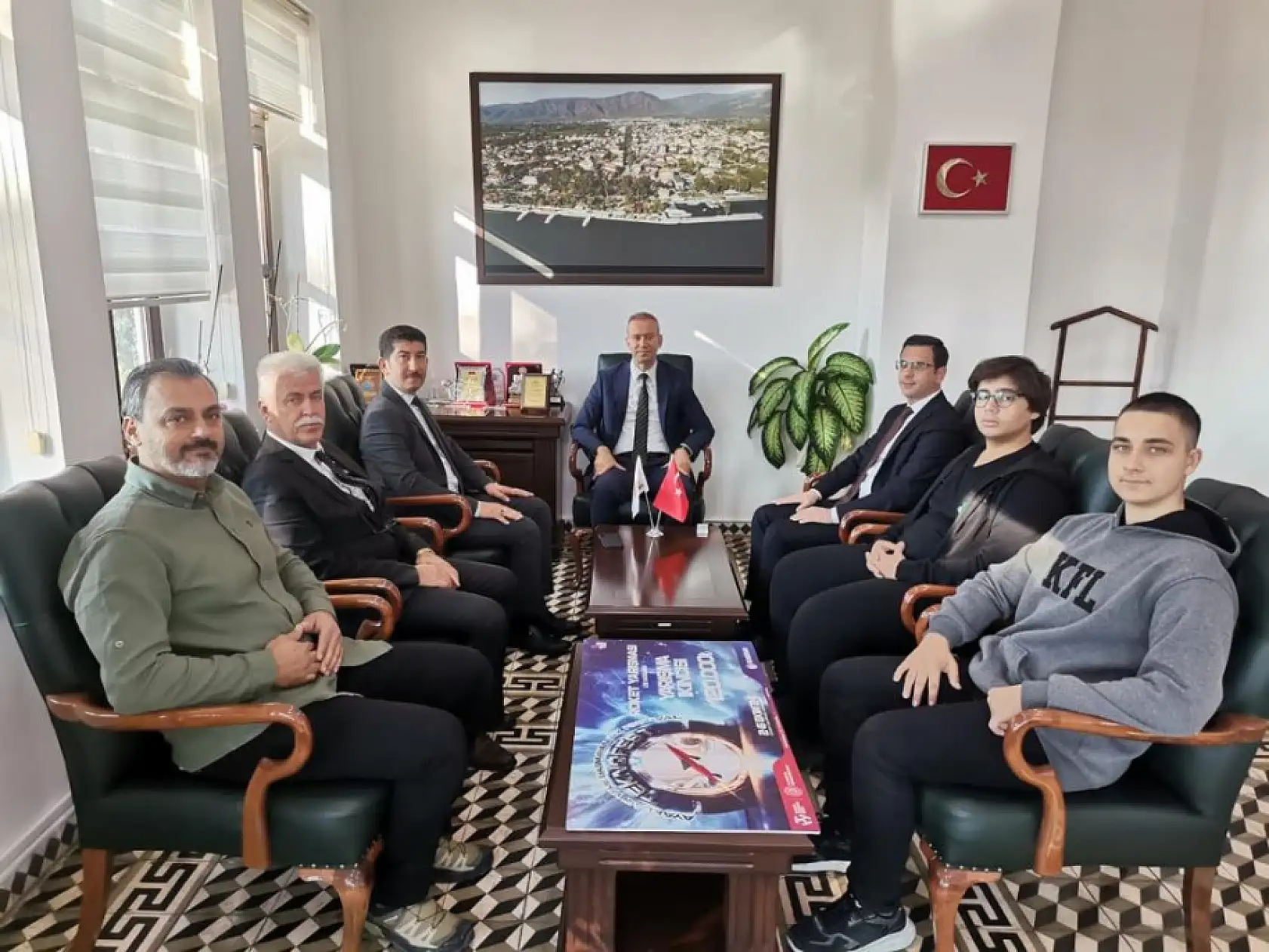 Köyceğiz Kaymakamı Maslak, Türkiye ikincisi olan takımı ödüllendirdi