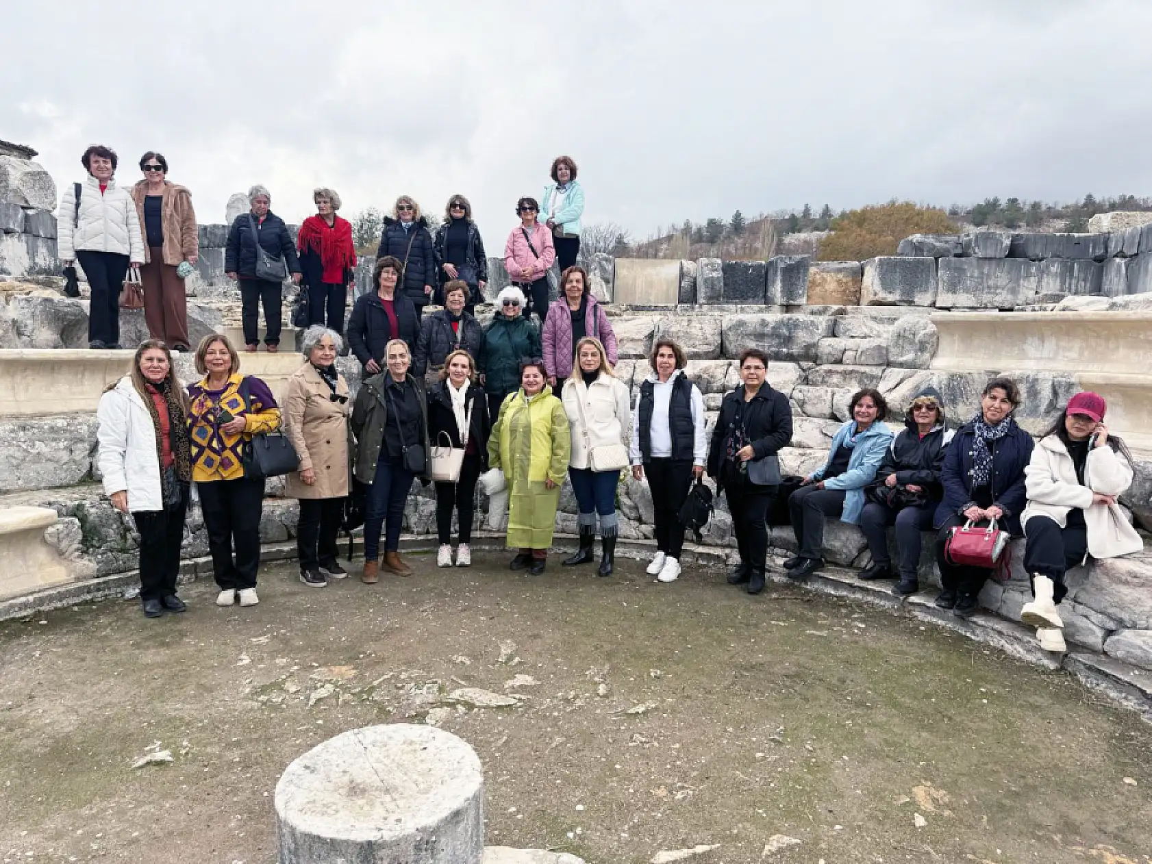 Muğla'da Öğretmenler Stratonikeia'yı Gezdi