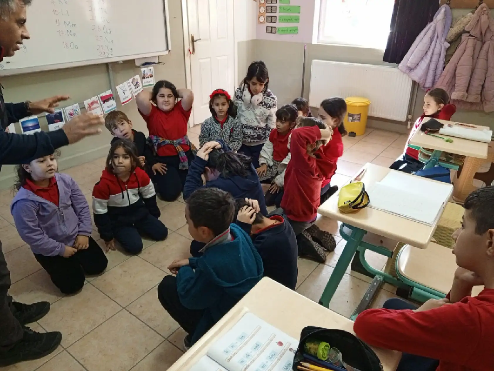 Çıtlık İlkokulu'nda afet farkındalık eğitimi verildi