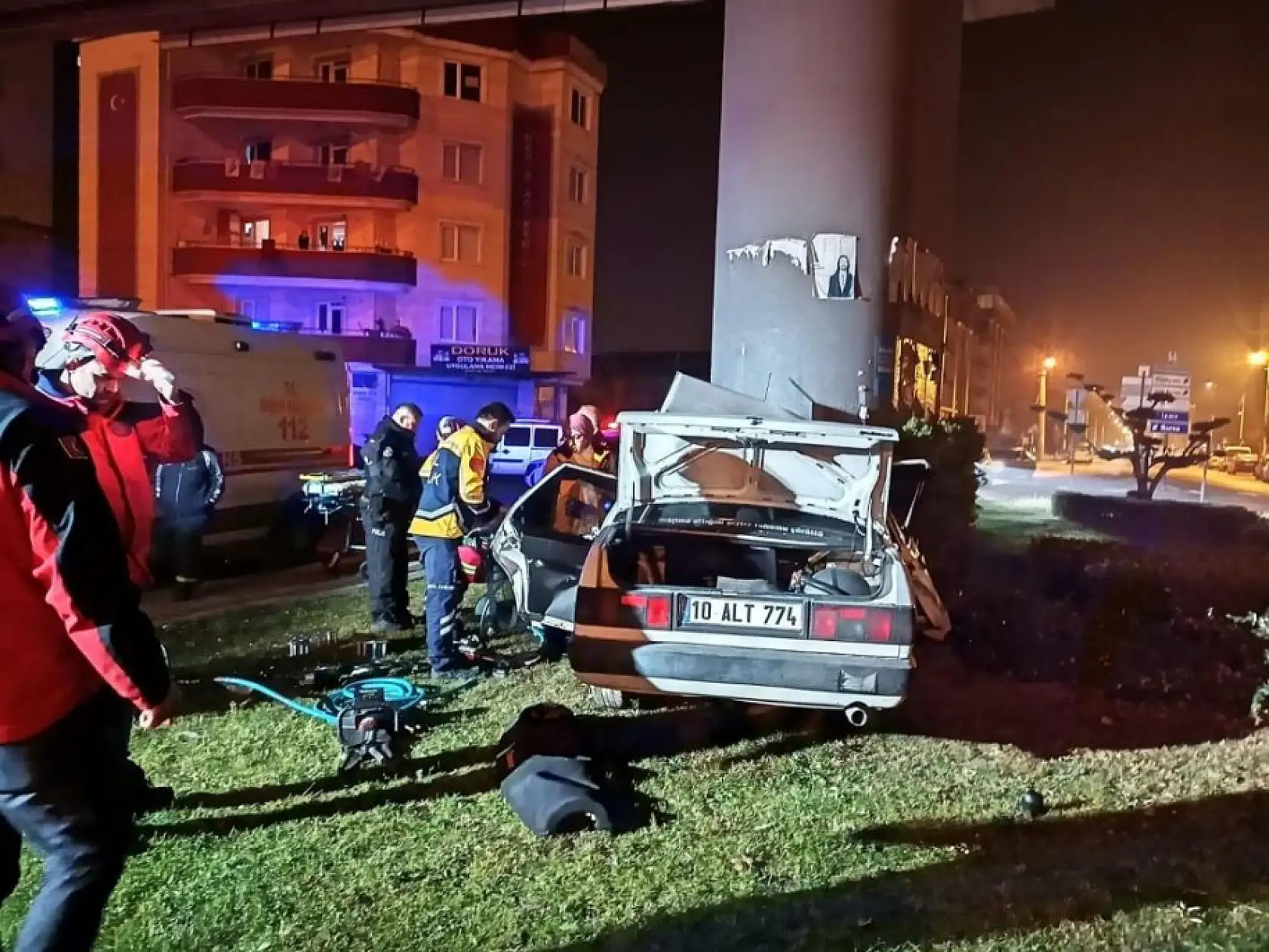 Feci trafik kazası: 1 ölü