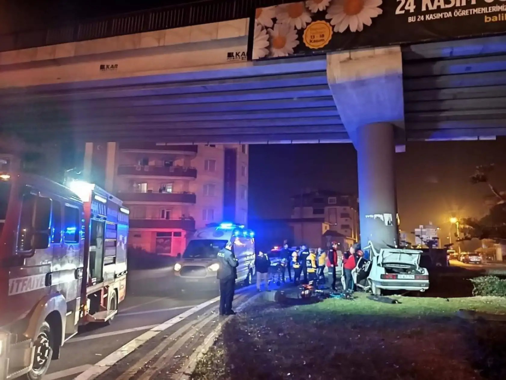 Feci trafik kazası: 1 ölü