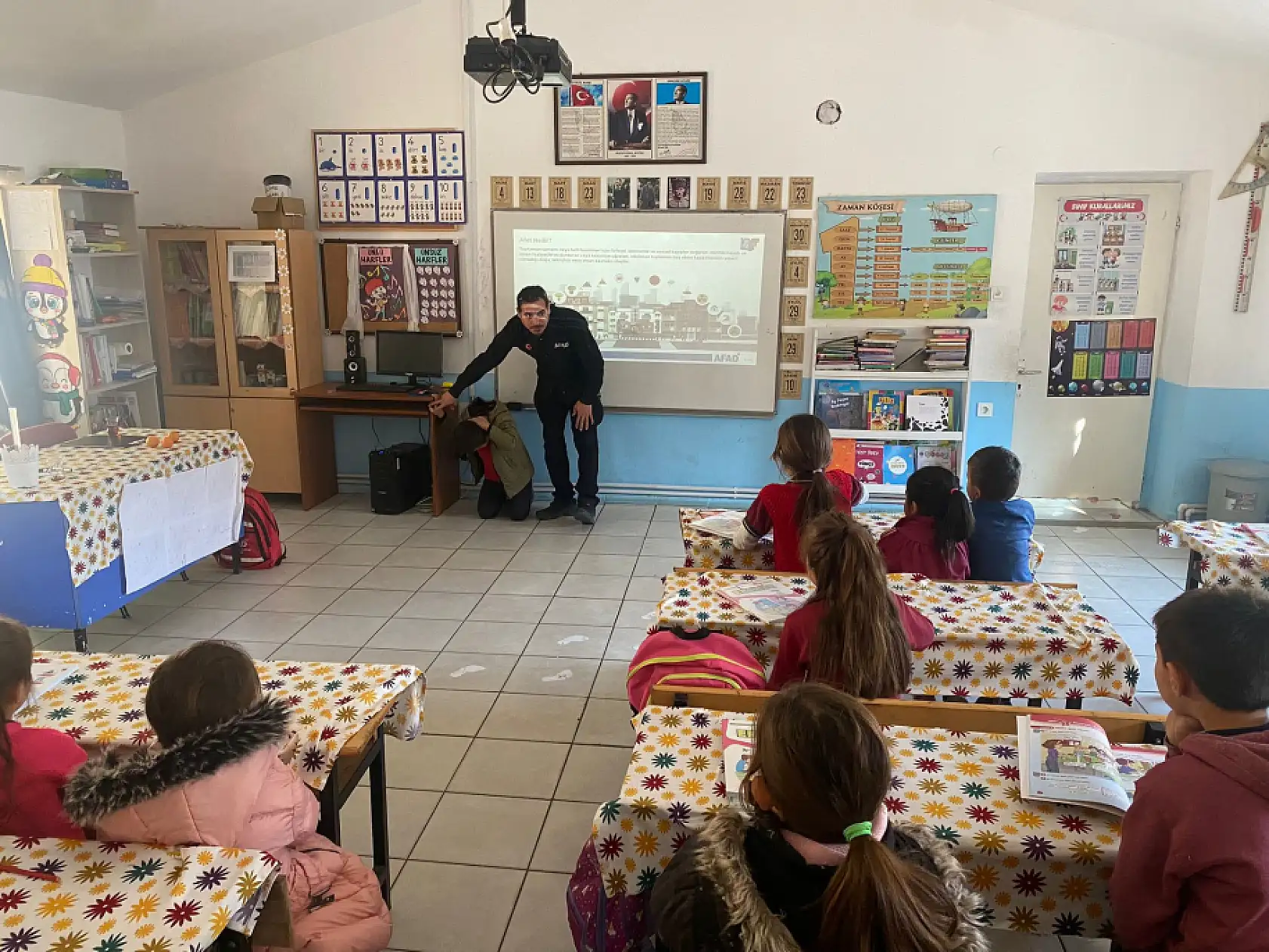 Yatağanda afet farkındalık eğitimi verildi