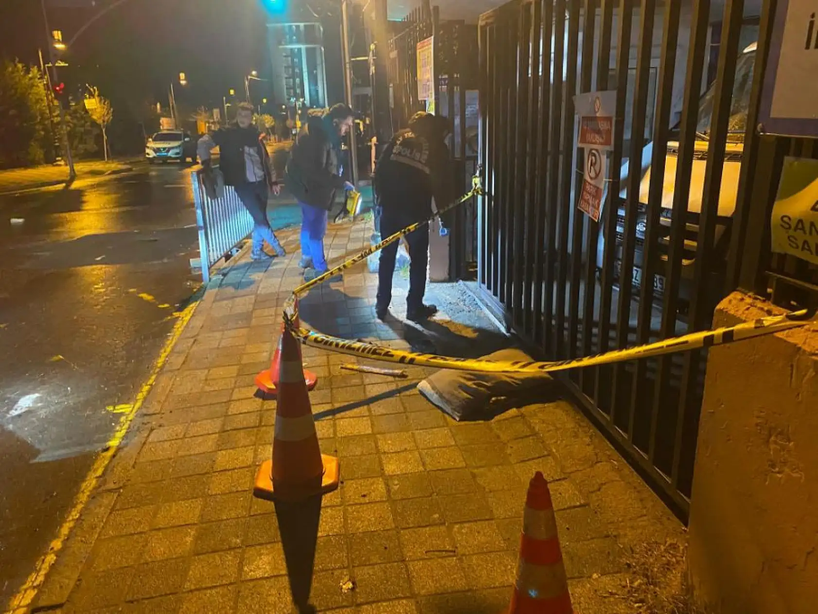 Okul inşaatına silahlı saldırı: 1 yaralı