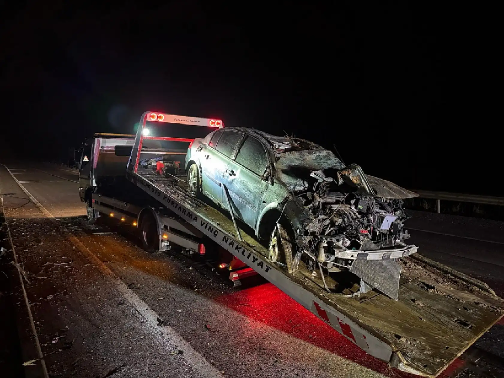 Takla atan otomobilde 1 kişi yaşamını yitirdi!