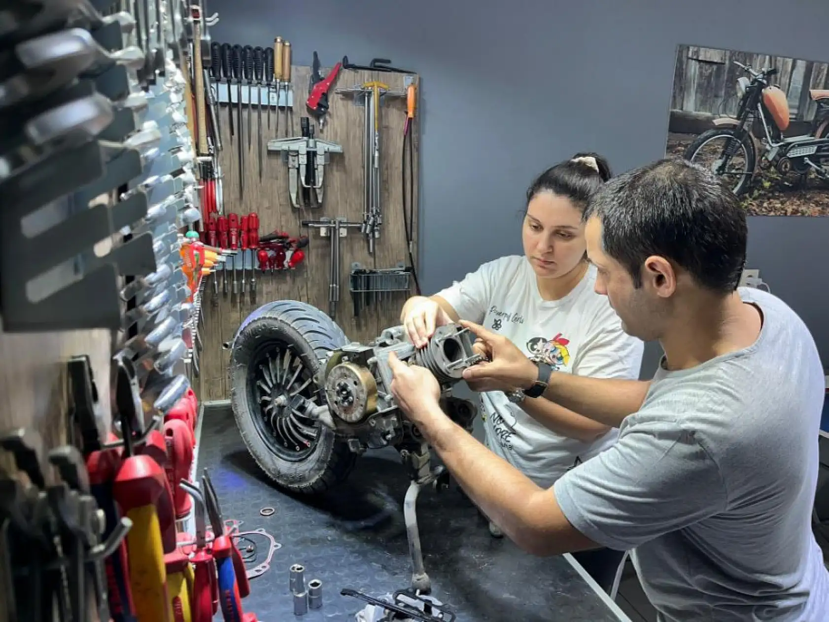 Aydınlı çift, bebeklerine Honda adını verdi