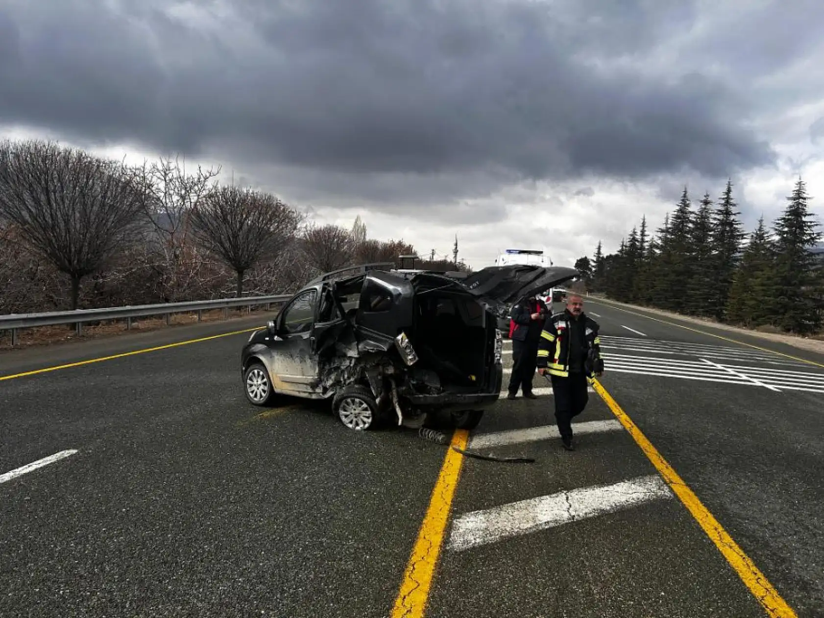 Feci trafik kazası: 2 yaralı