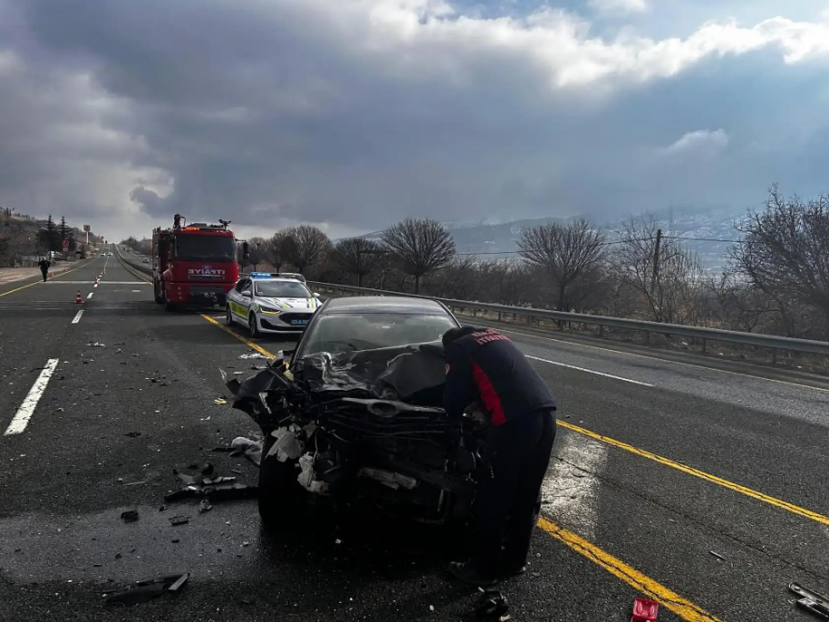 Feci trafik kazası: 2 yaralı