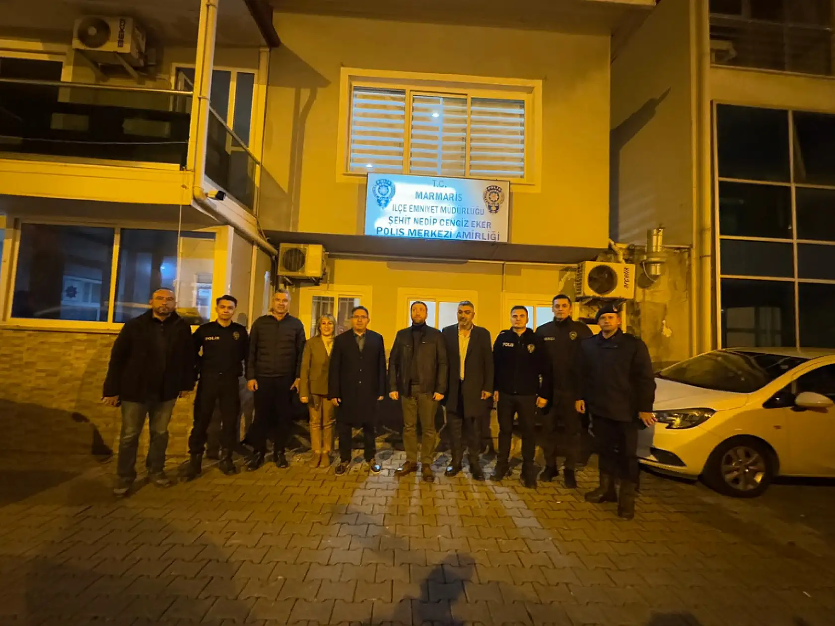 Kaymakam Kaya'dan yeni yıl denetimi