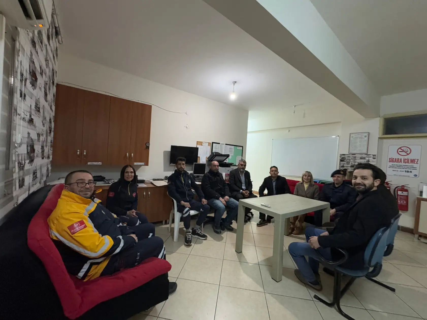 Kaymakam Kaya'dan yeni yıl denetimi