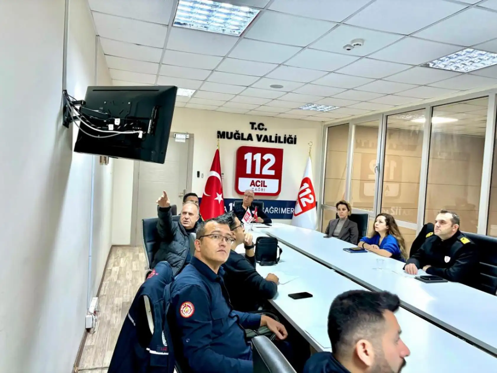 Muğla 112 Acil Çağrı Merkezi, 2025 faaliyetleri belirlendi