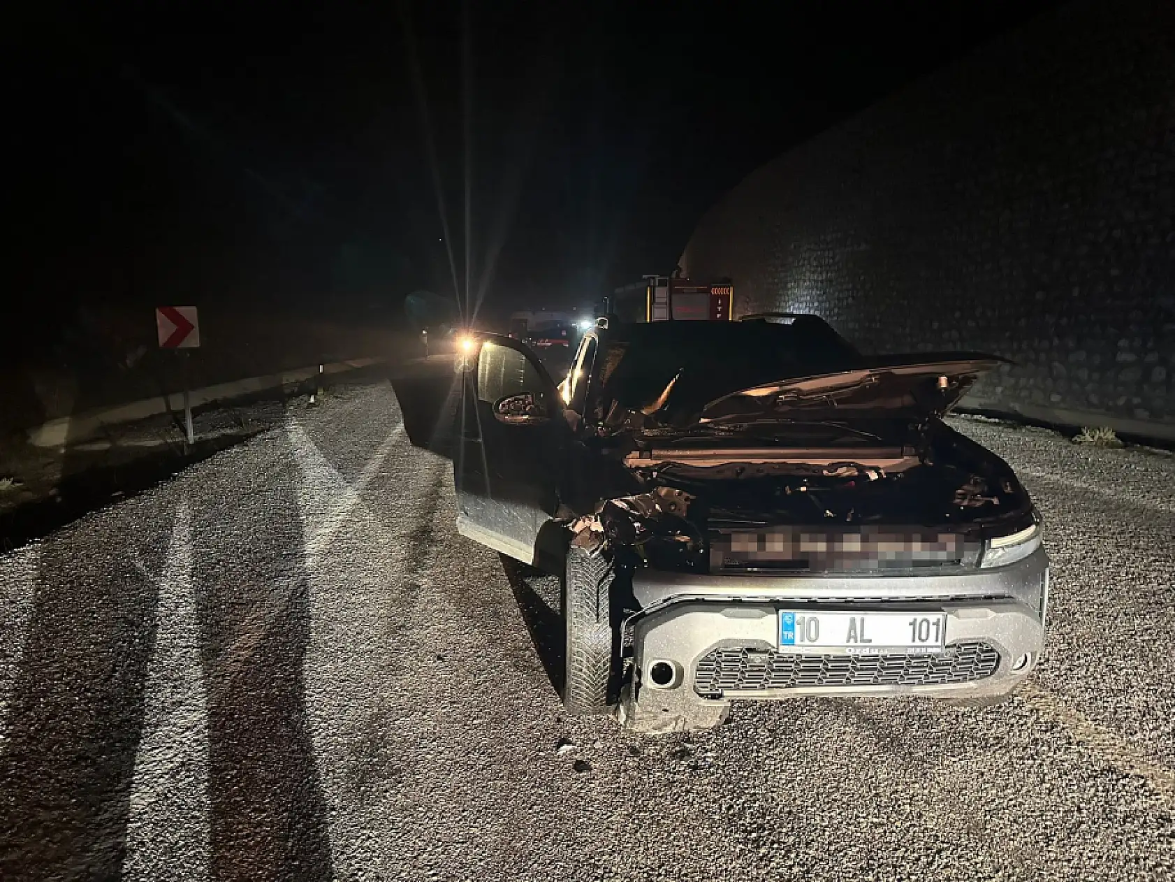 Kaza sonrası yardım için yola çıkan sürücü hayatını kaybetti