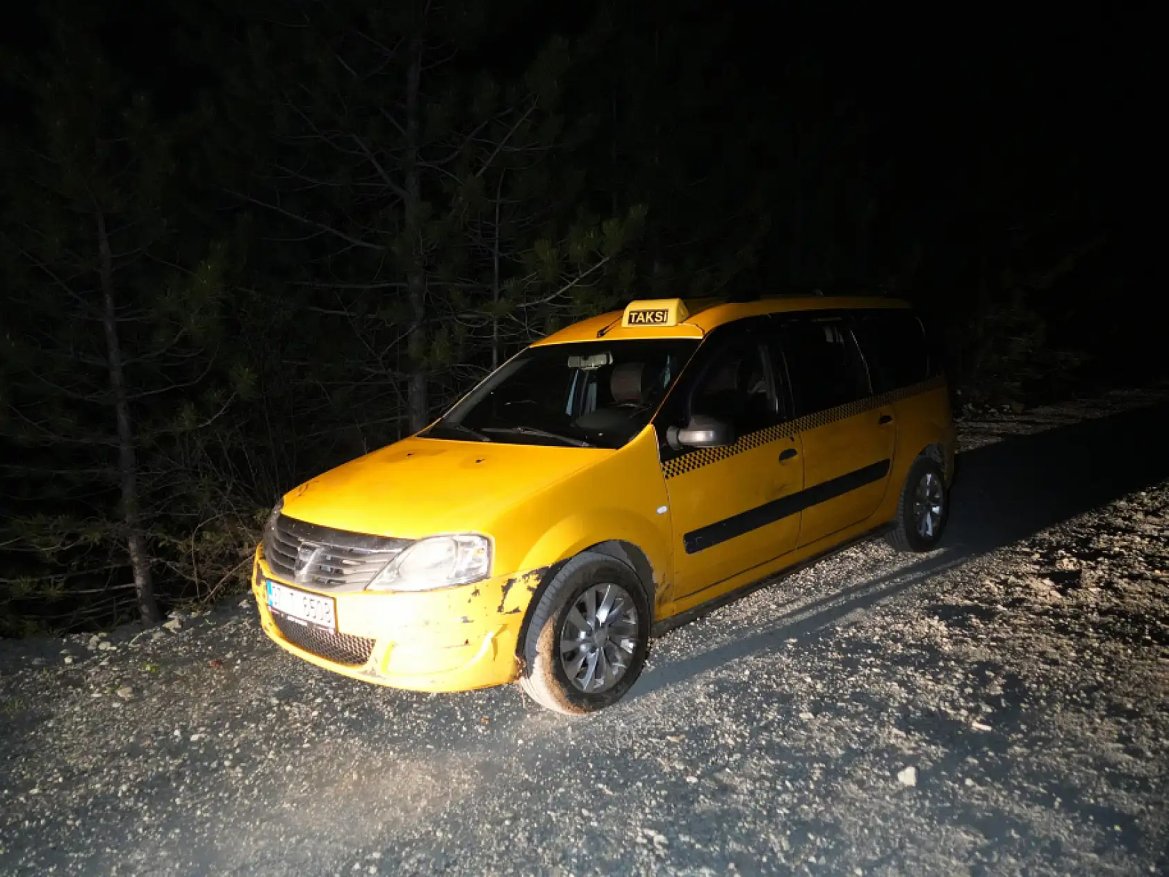 Aracına bindiği taksiciyi ormanda öldüren sanığın yargılanmasına devam edildi