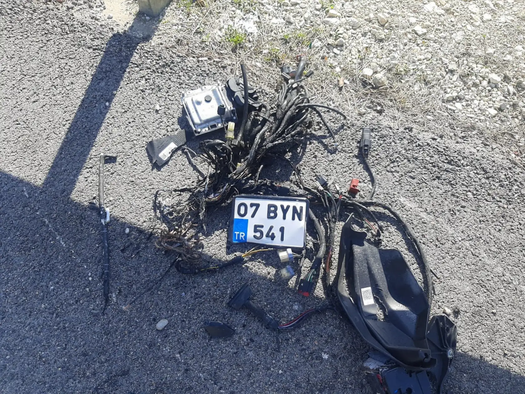 Antalya'da yunus polisi trafik kazasında hayatını kaybetti