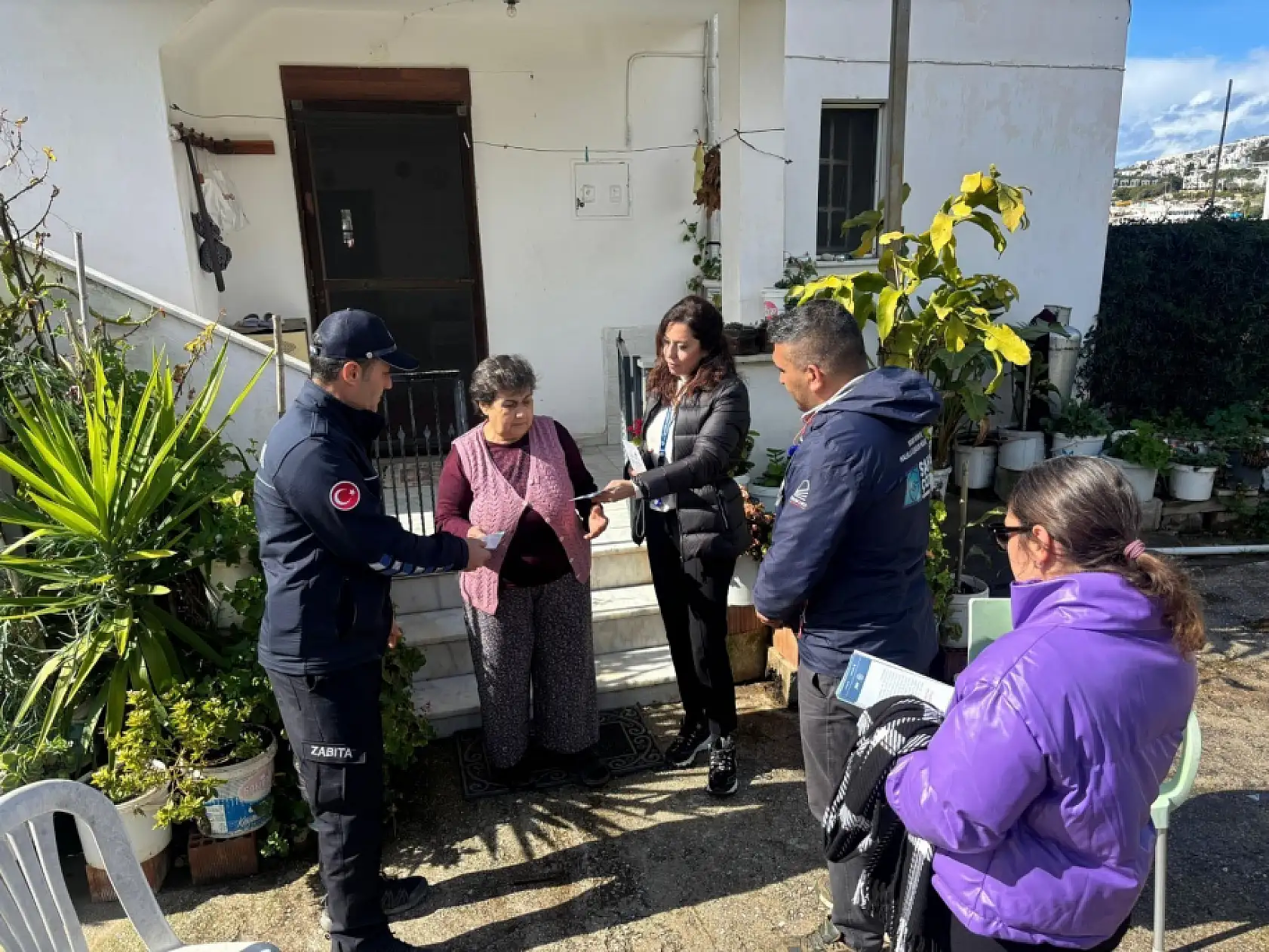 Bodrum'da afetlere karşı ortak çalışma