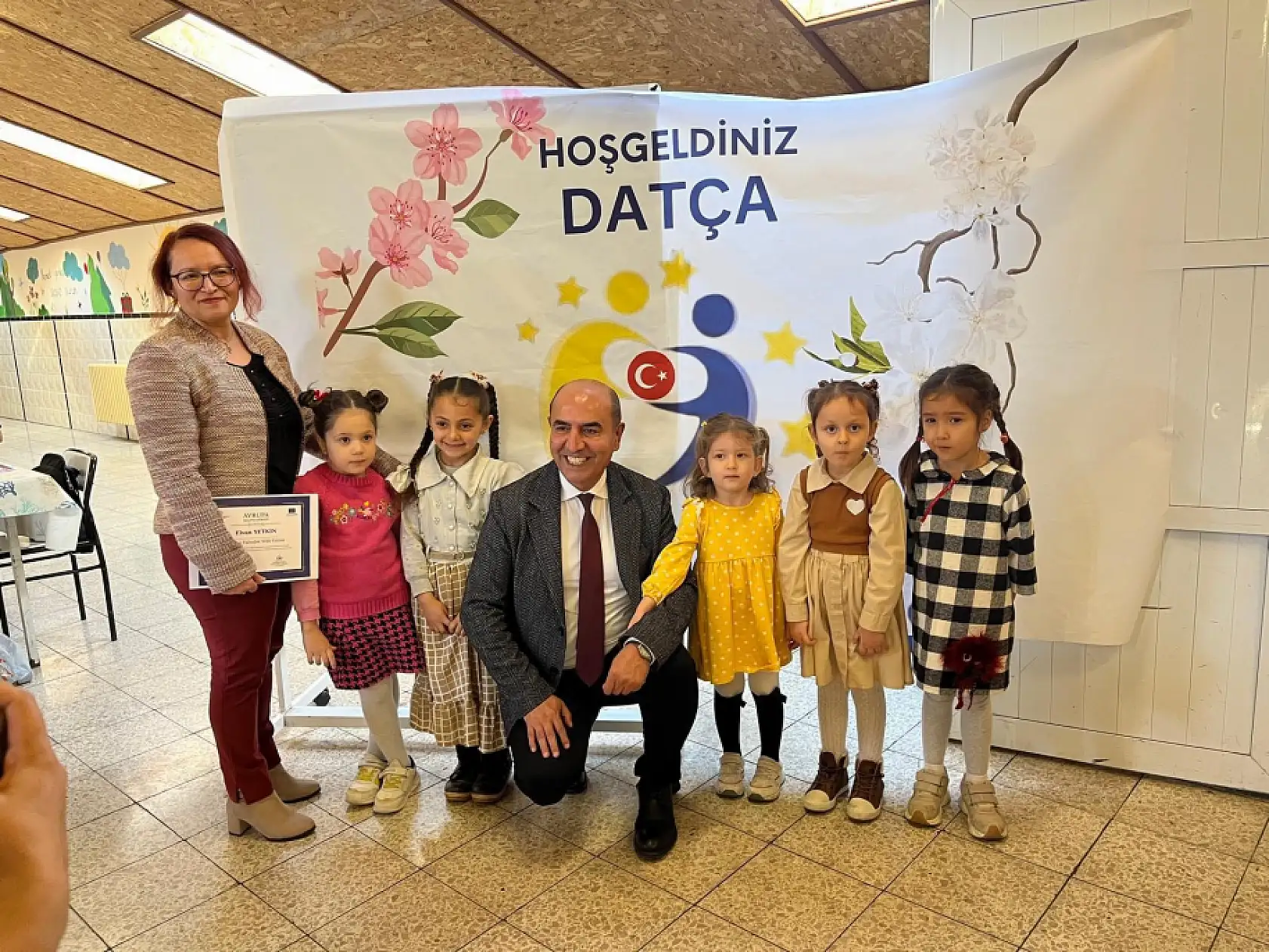Datça'da başarılı öğretmenler ödüllendirildi