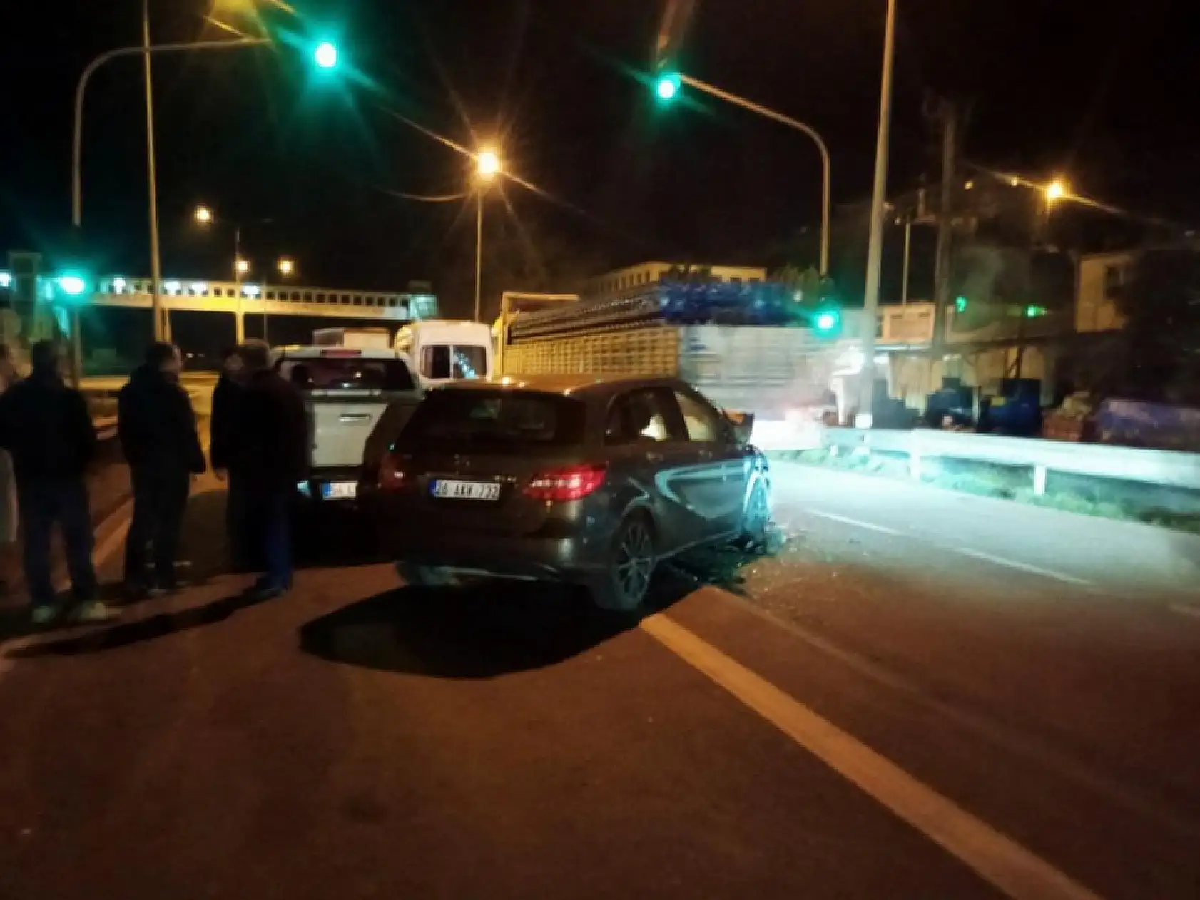 Zincirleme kaza: Vatandaş o anları spiker gibi anlattı