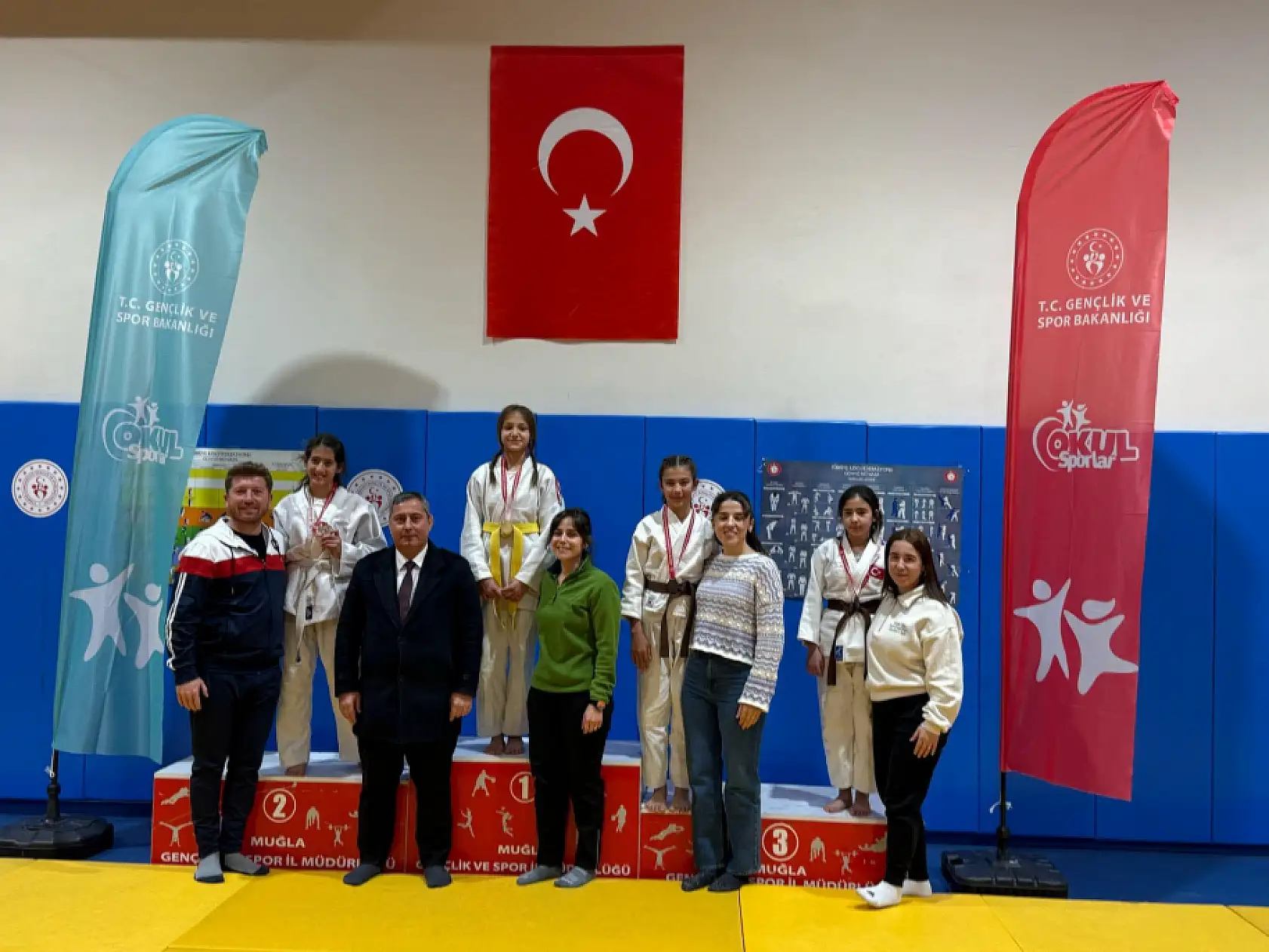 Muğla'da judo müsabakaları nefes kesti
