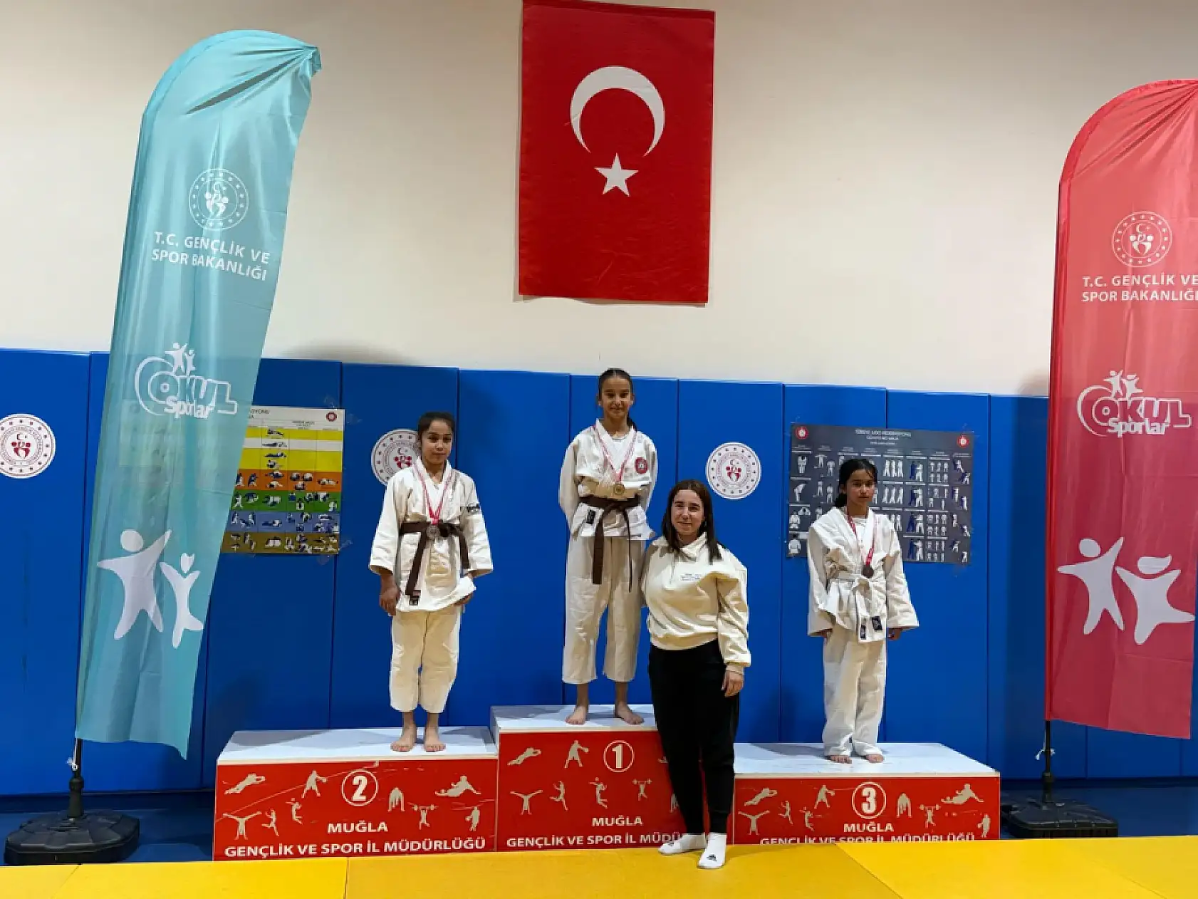 Muğla'da judo müsabakaları nefes kesti
