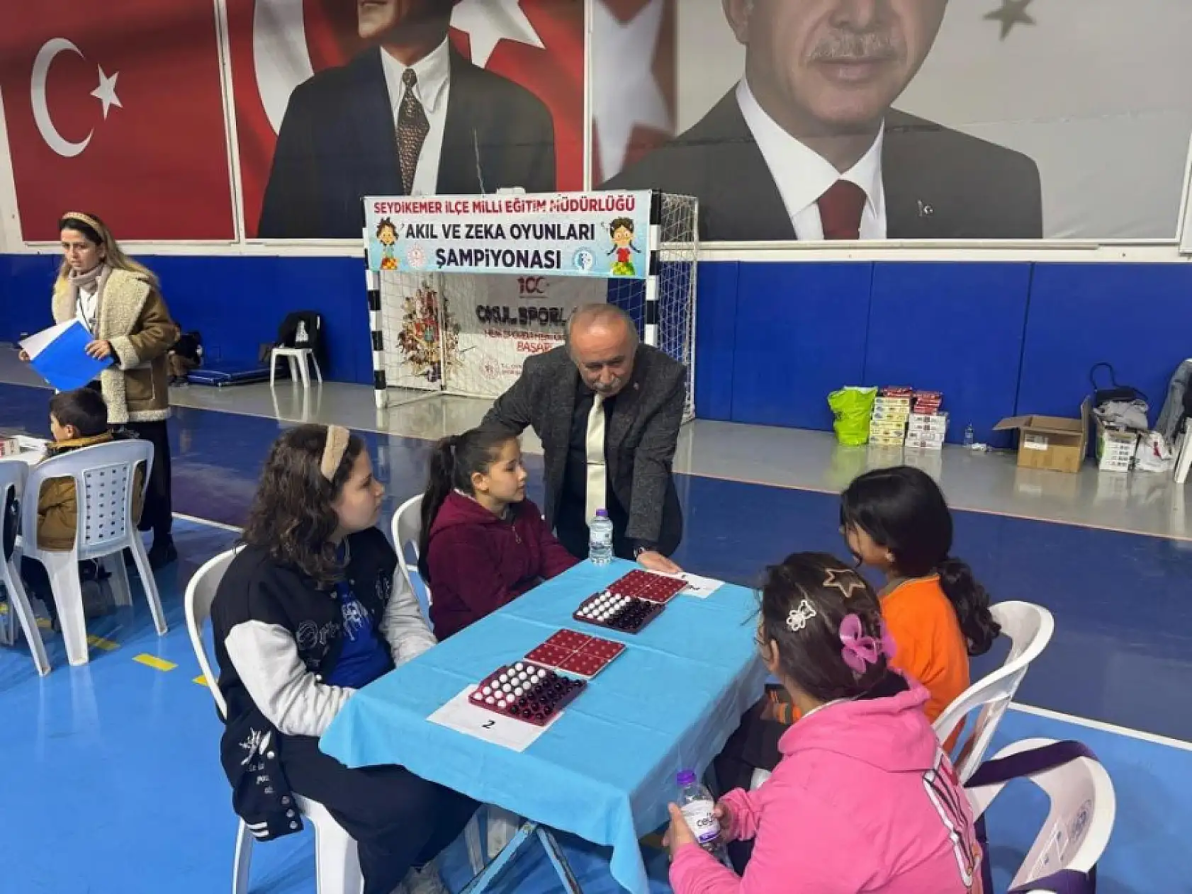 Seydikemer'de Akıl ve Zeka Oyunları Turnuvası'nın kazananları belli oldu