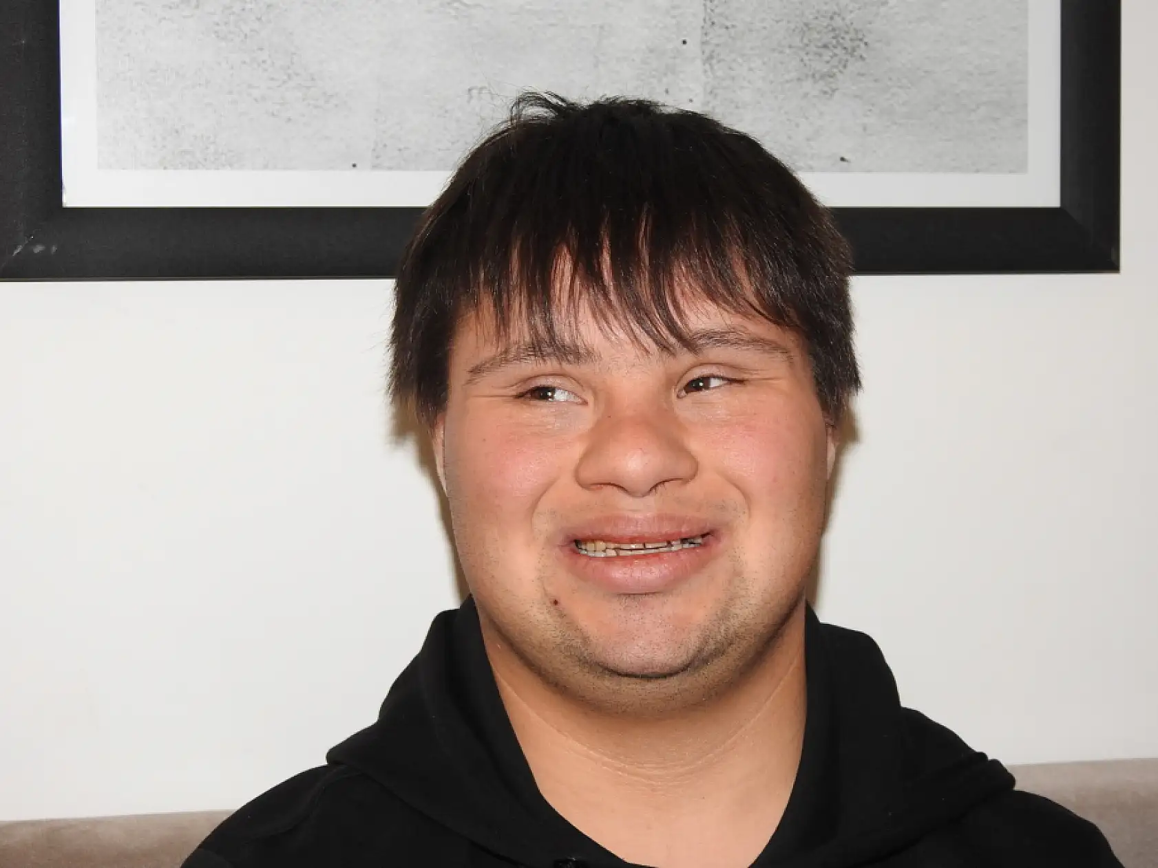 Down sendromlu Umut'un hayali sanatçı olmak