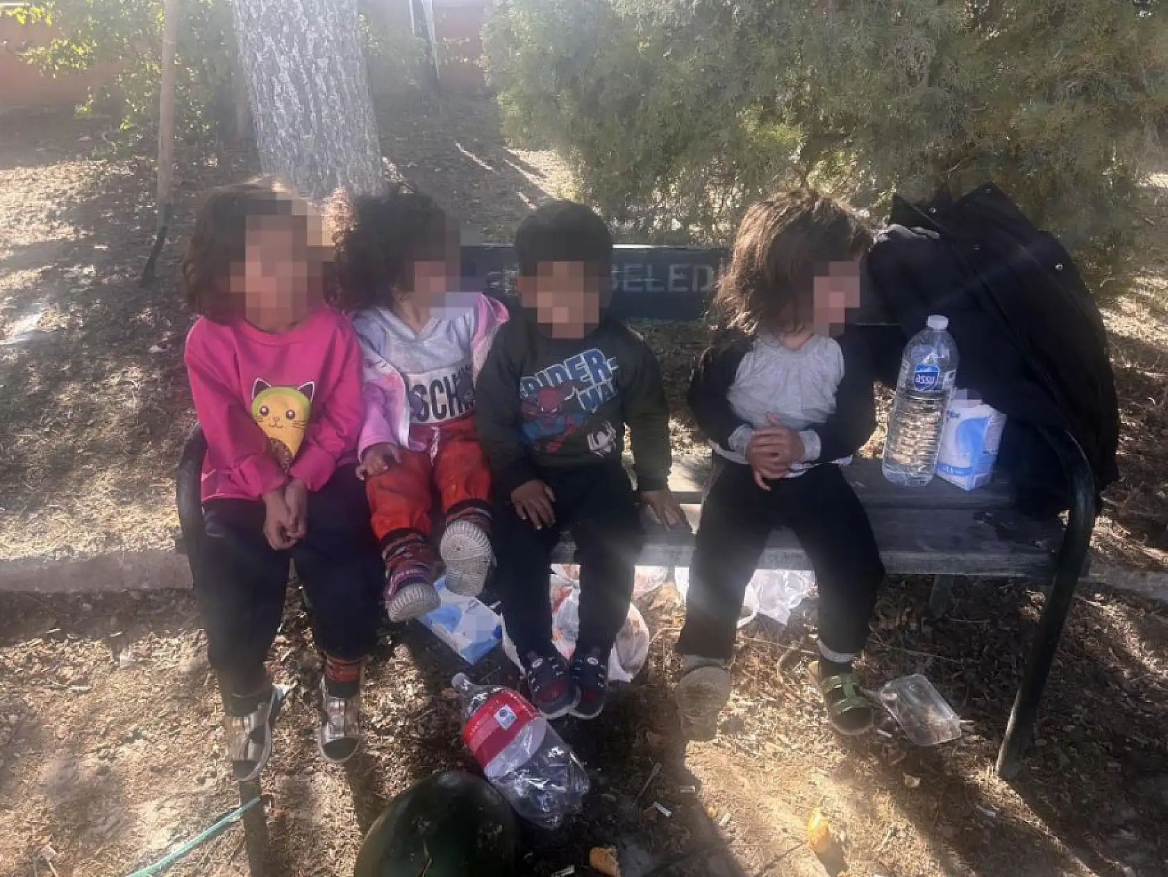 Faciadan dönüldü: İçerisinde 4 çocuğun bulunduğu araç cayır cayır yandı