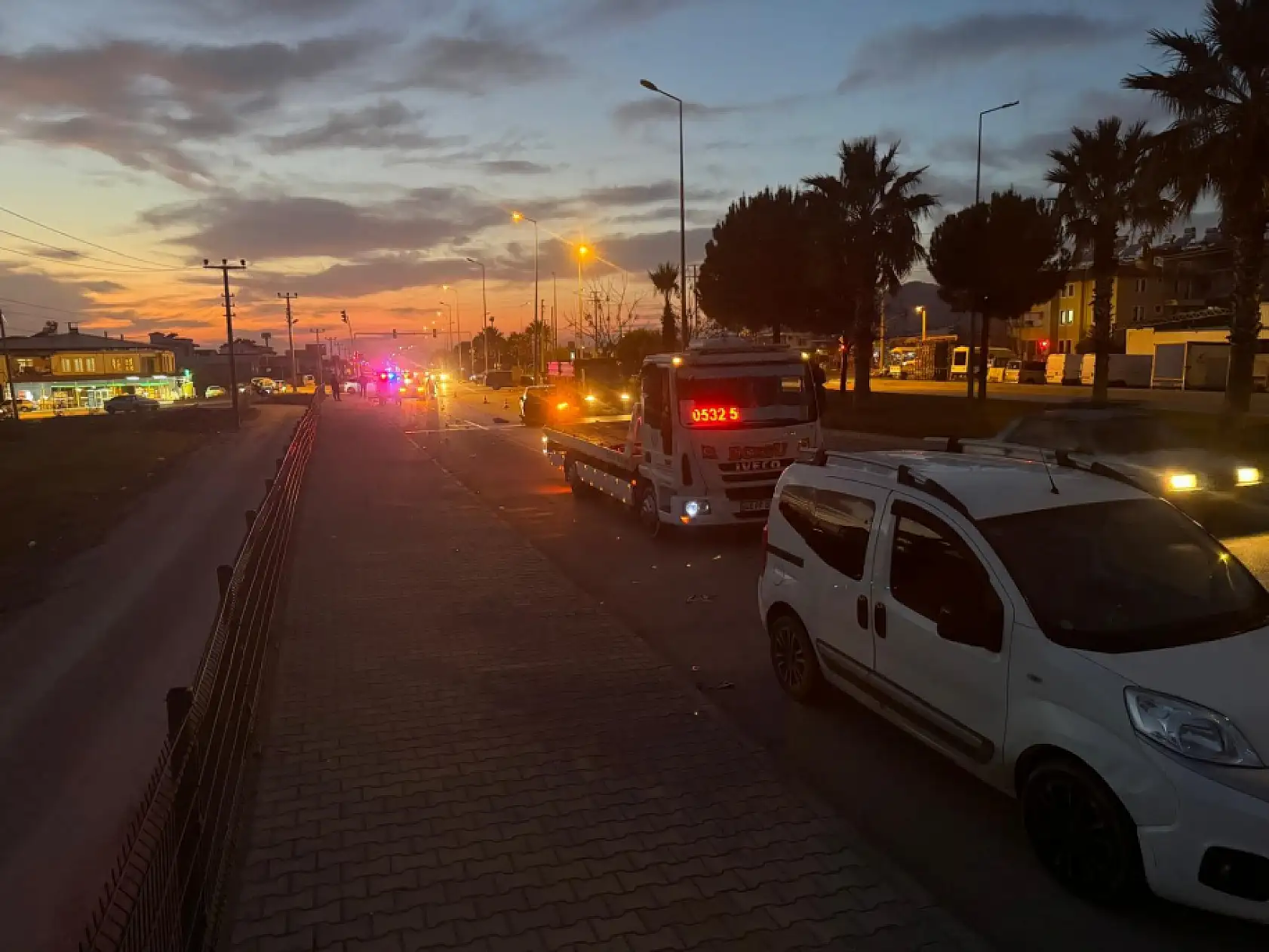 Fethiye'de otomobille motosiklet çarpıştı: 1 ölü