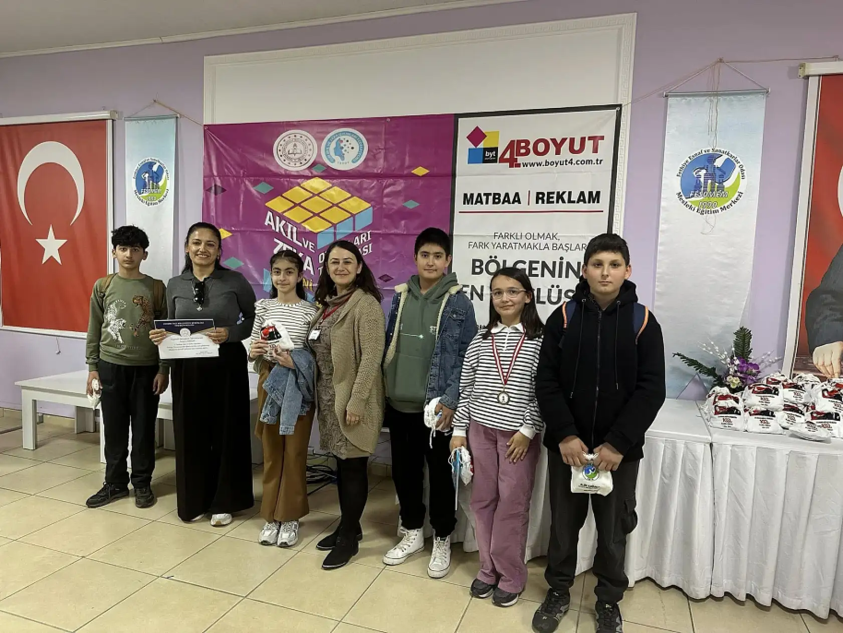 Fethiye'de 7. Türkiye Akıl ve Zeka Oyunları Turnuvası heyecanı