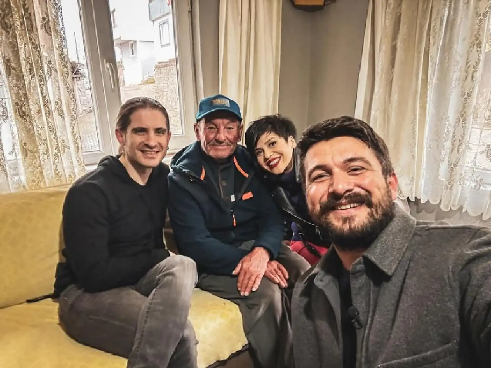 Filme konu olmuştu! Yaren Leylek ve Adem Amca'ya sürpriz ziyaret