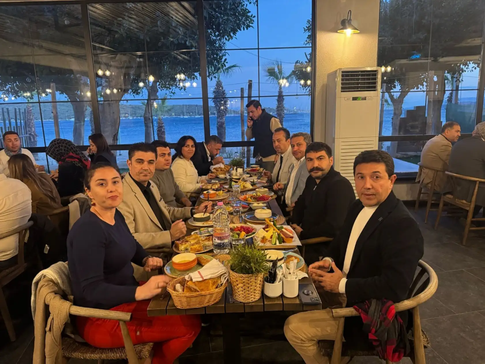 Bodrum'da kurum müdürleri ile iftar yapıldı
