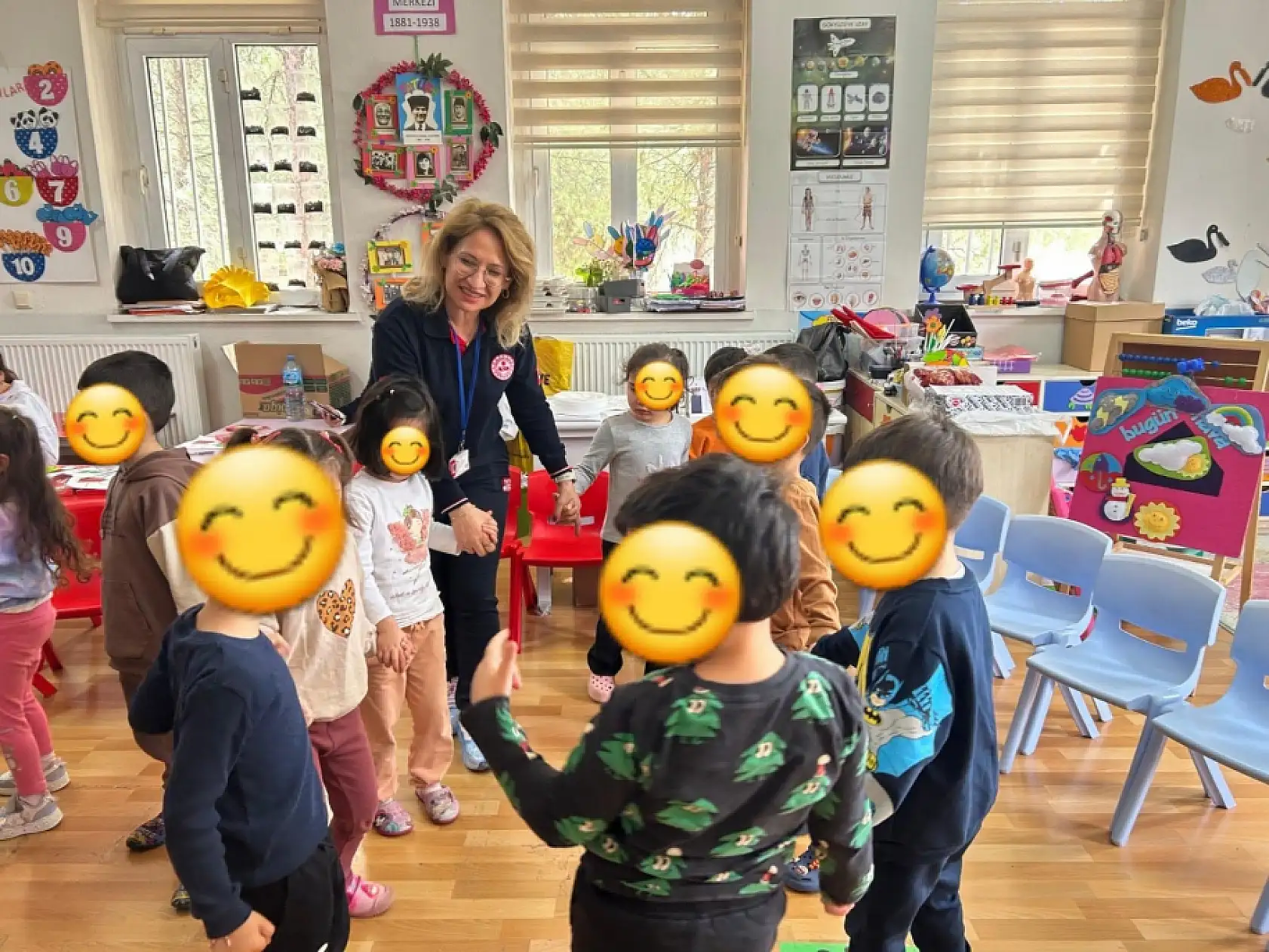 Menteşe'de minik öğrencilere 112 farkındalık eğitimi verildi