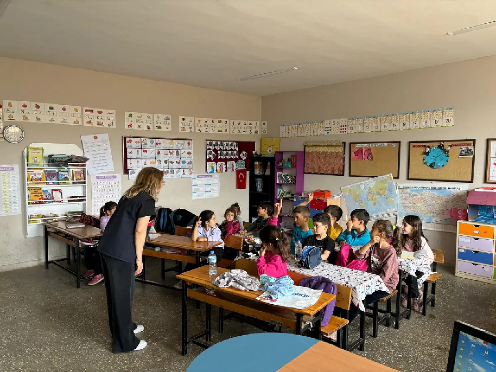 Muğla Acil Çağrı Merkezi, Göktepe'de geleceğin bireyleriyle buluştu