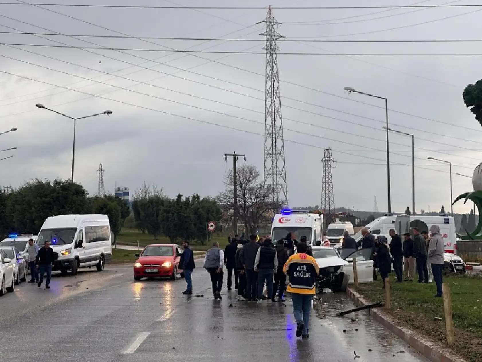 Feci trafik kazası: 7 yaralı