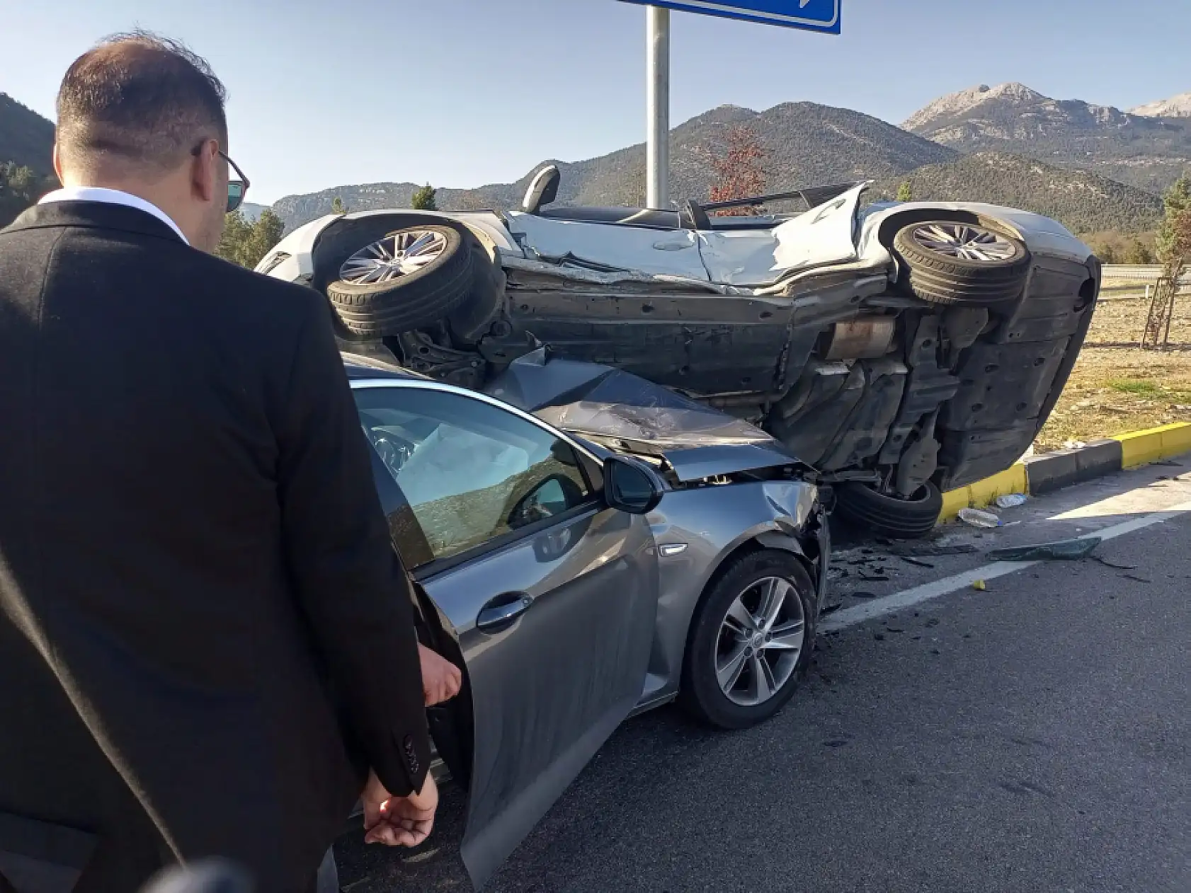 Feci trafik kazası: 2 yaralı