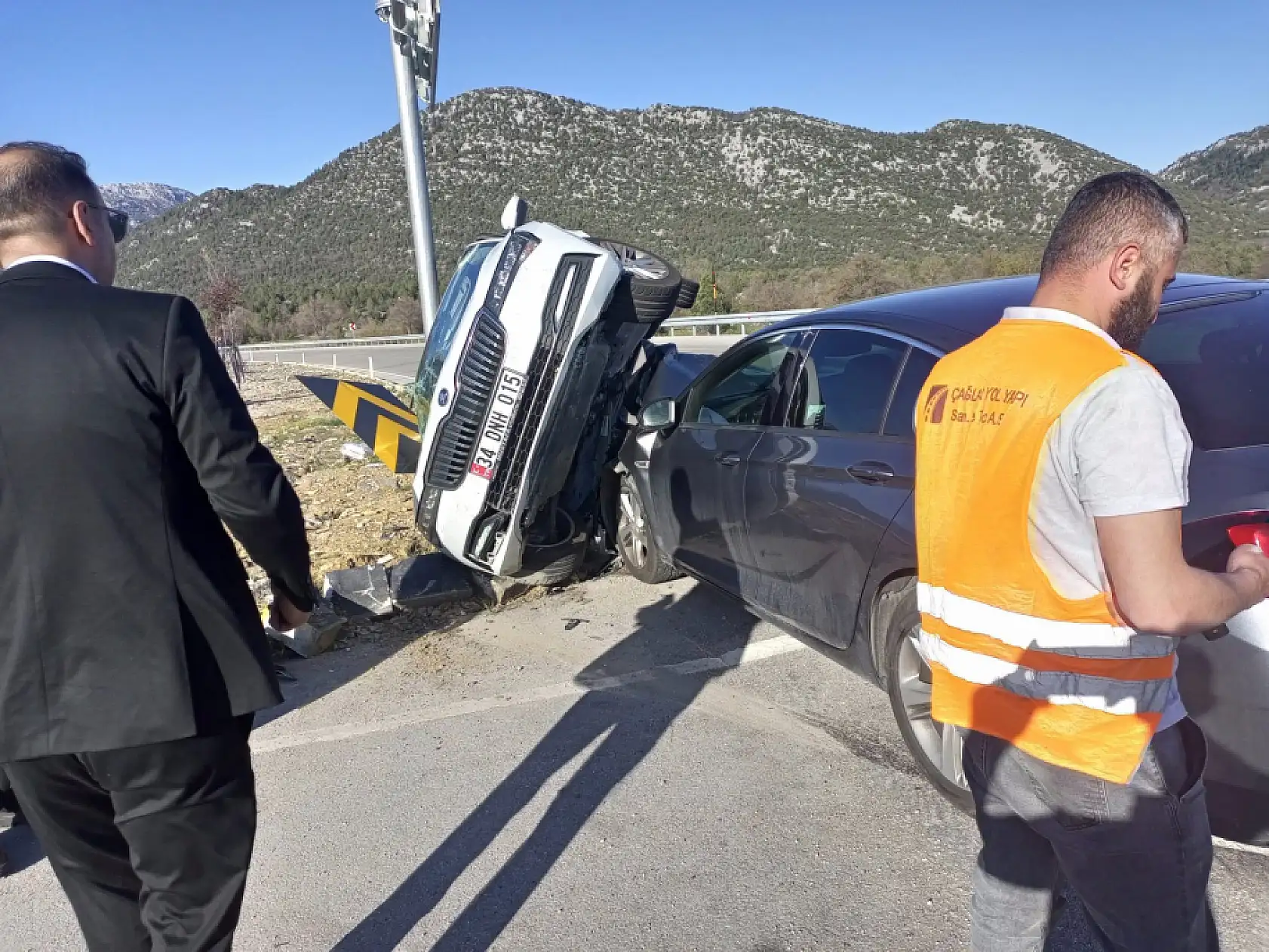 Feci trafik kazası: 2 yaralı