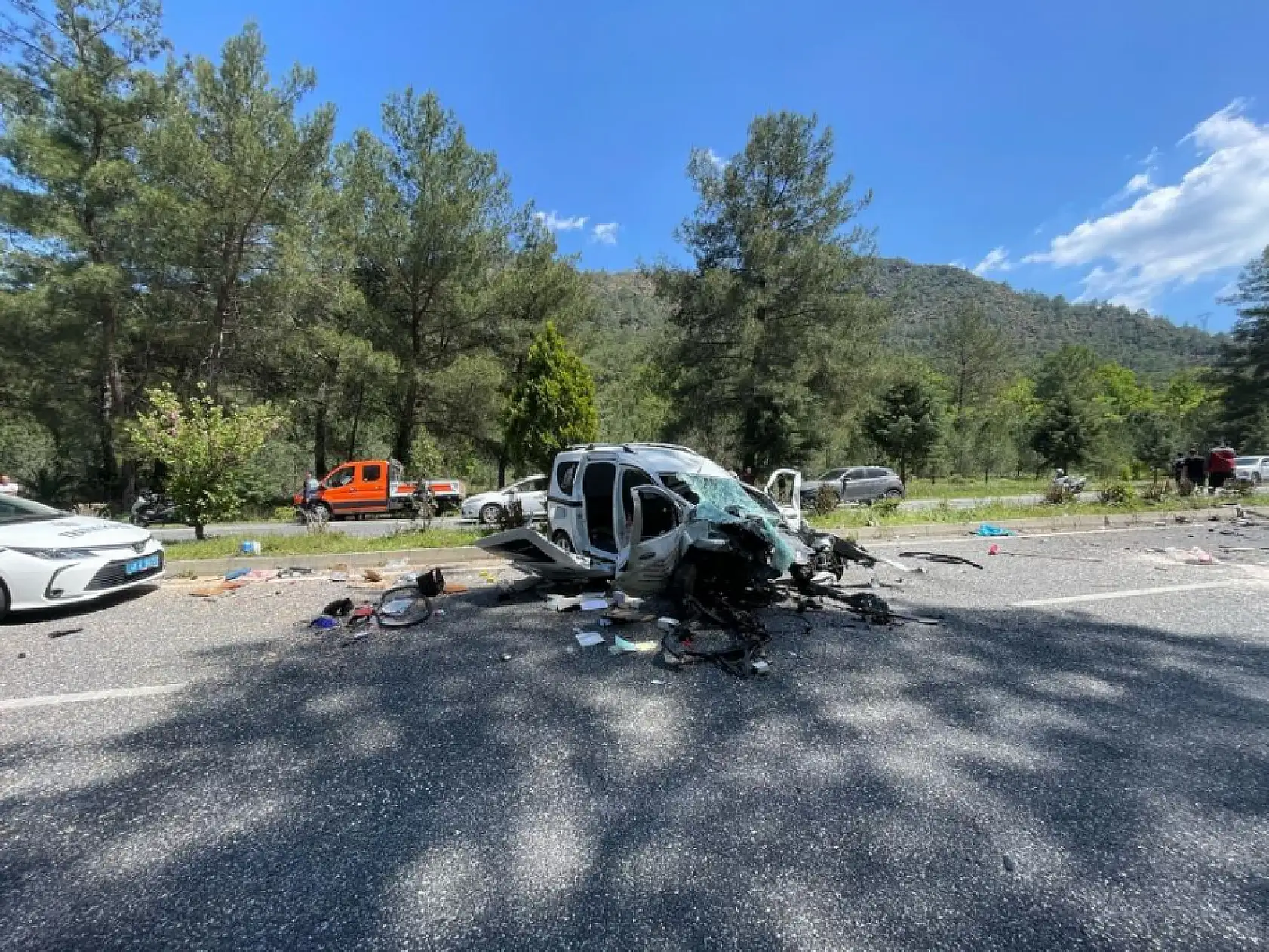 Marmaris'teki feci kazanın güvenlik kamera görüntüsü ortaya çıktı