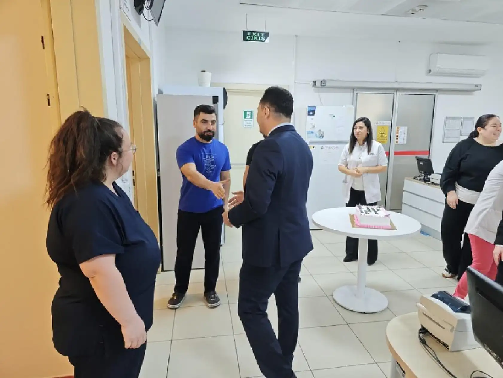 Menteşe Devlet Hastanesi'nde Tıbbi Laboratuvar Çalışanları Haftası kutlandı