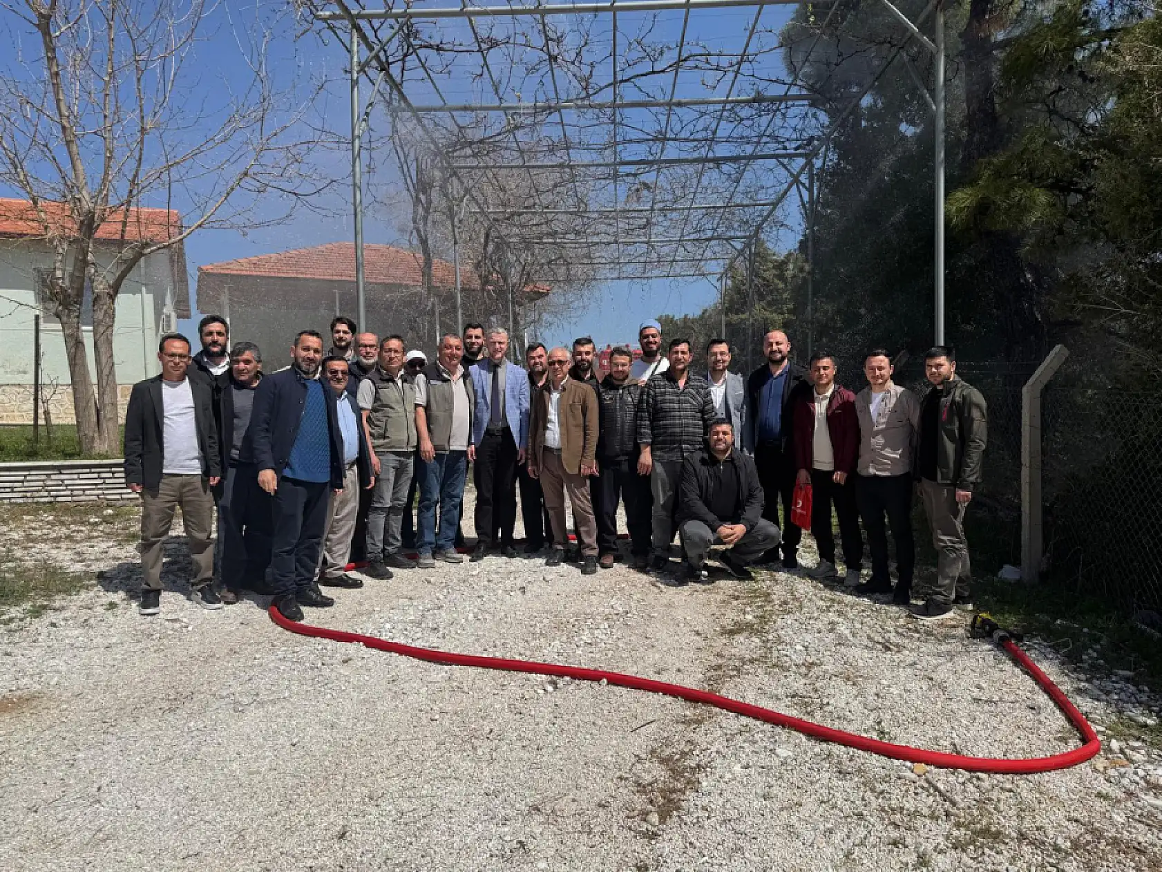 Kavaklıdere'de Müftülük personeline yangınla mücadele eğitimi