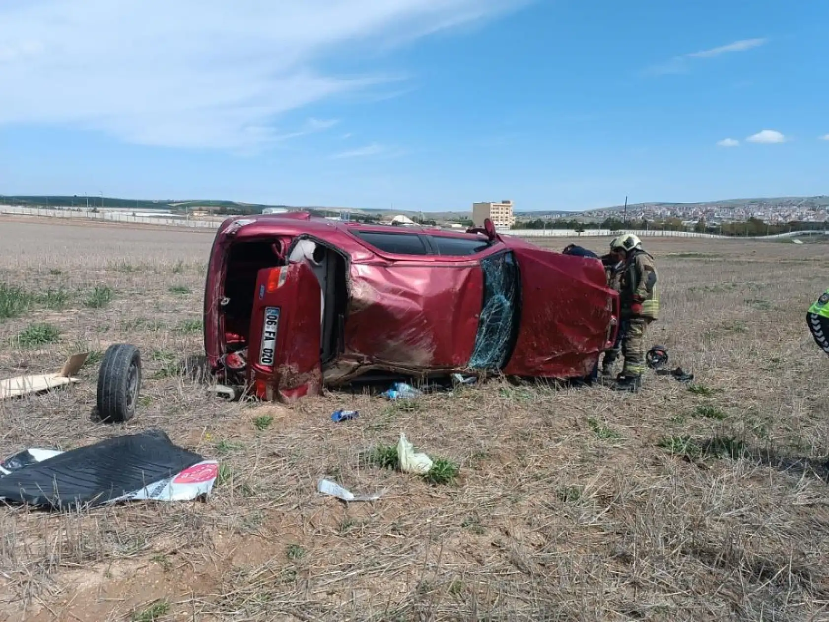 Gazeteci gittiği haberde, kaza yapanın oğlu olduğunu öğrendi