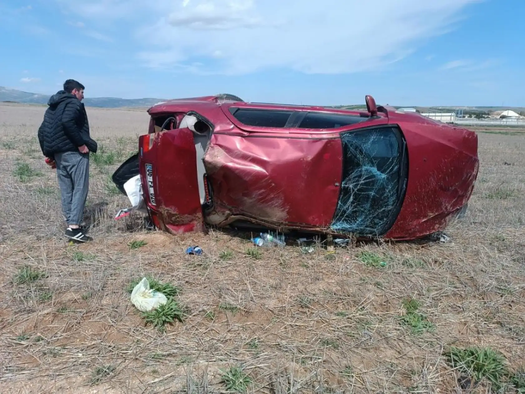 Gazeteci gittiği haberde, kaza yapanın oğlu olduğunu öğrendi
