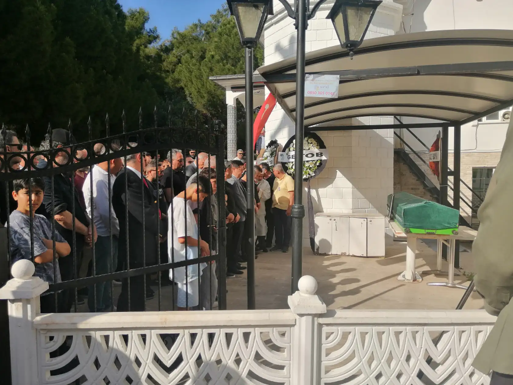 Motosikletin çarpması sonucu hayatını kaybeden 12 yaşındaki çocuk toprağa verildi