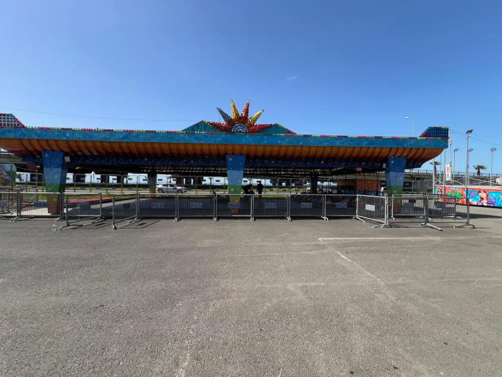 Anne ve kızı Lunapark'ta şoku yaşadılar