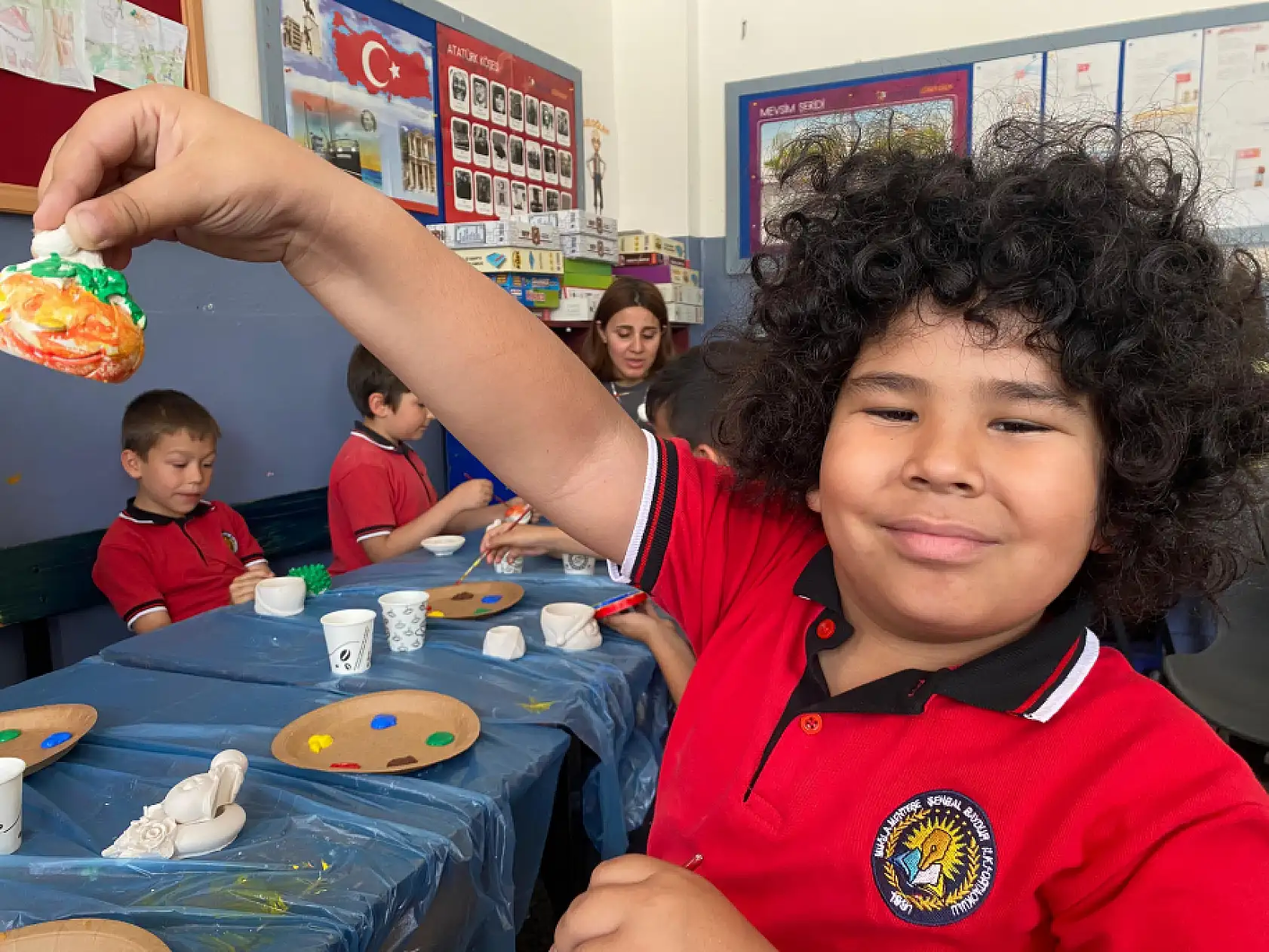 Muğla'da her çocuk için bir sanat atölyesi