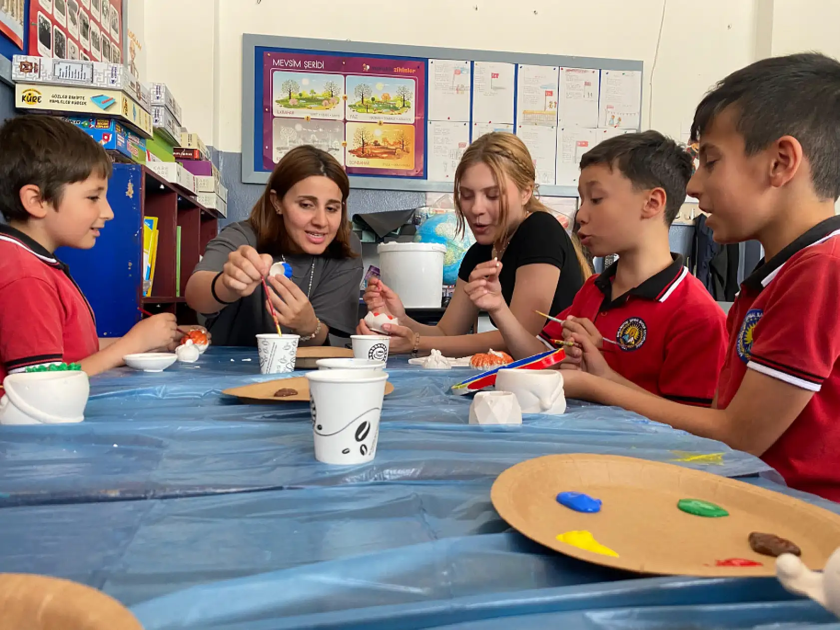 Muğla'da her çocuk için bir sanat atölyesi