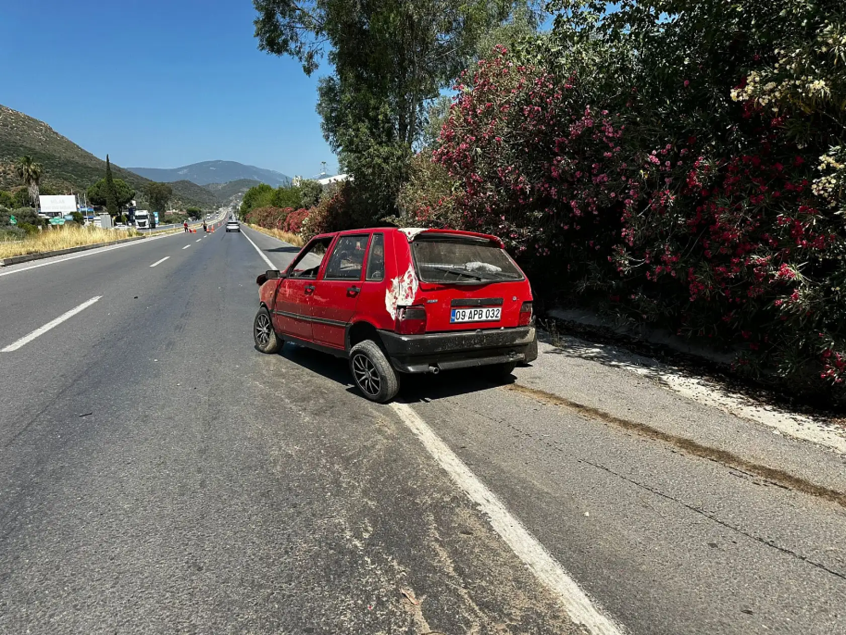 Milas'ta trafik kazası: 1 yaralı