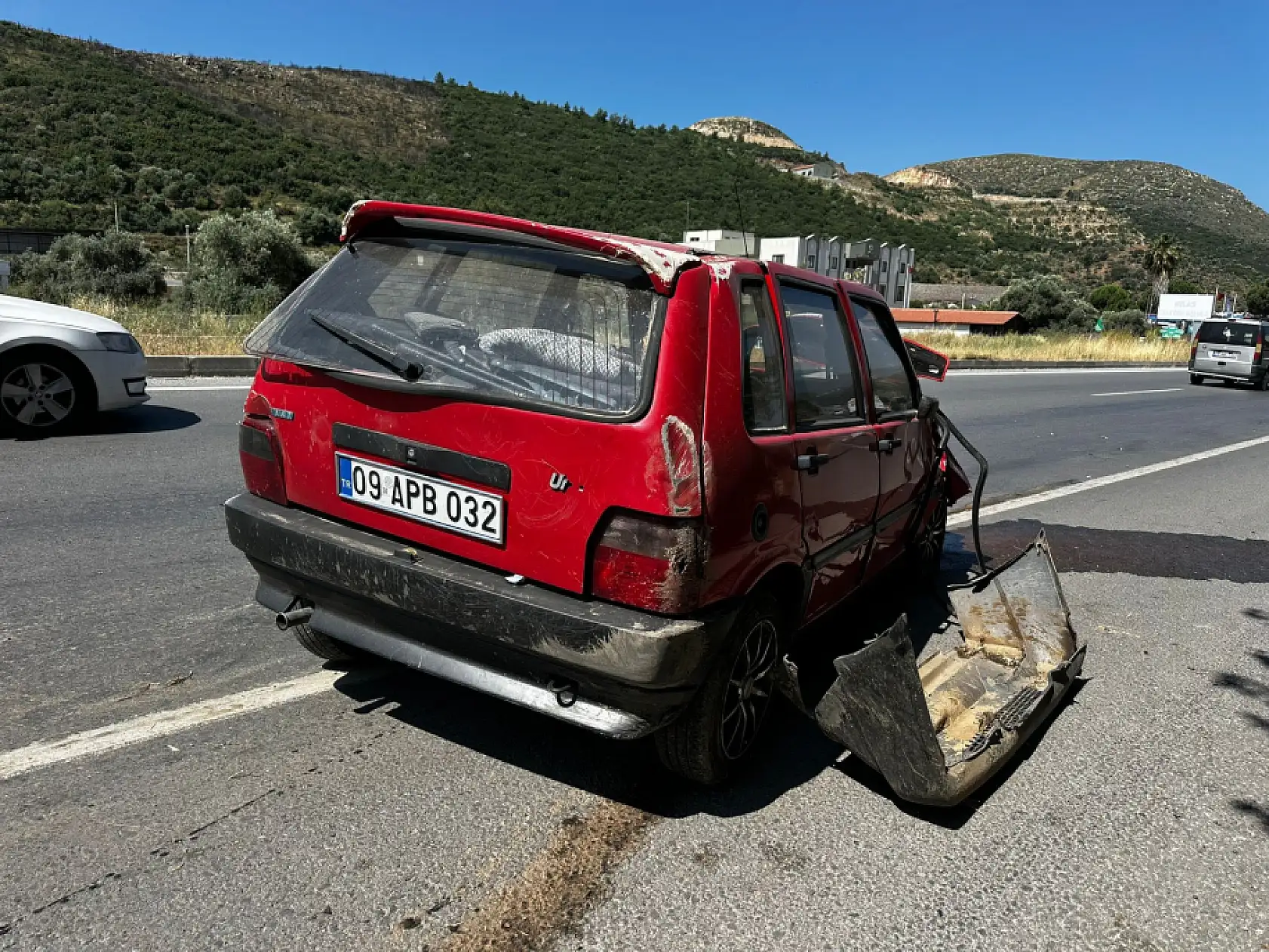 Milas'ta trafik kazası: 1 yaralı