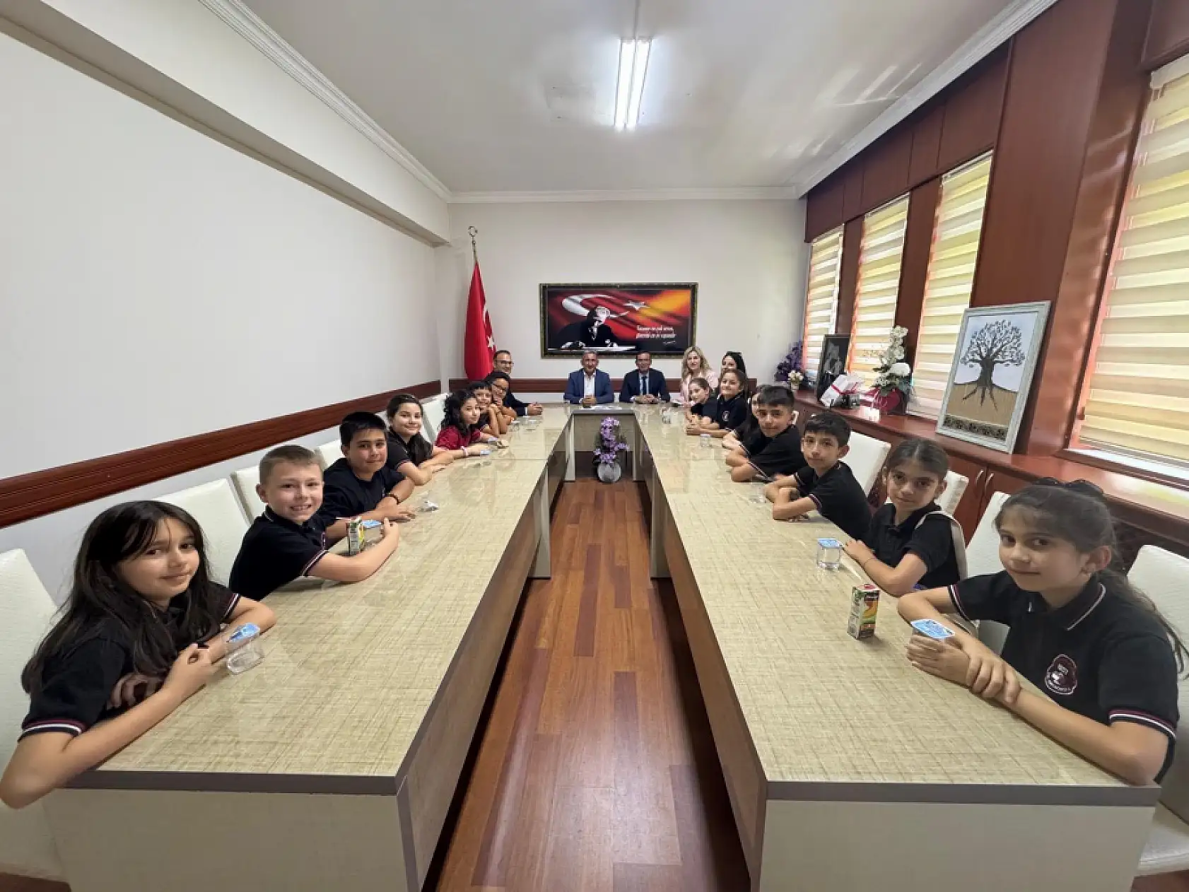 Muğla'da minik kalemlerden büyük hayaller