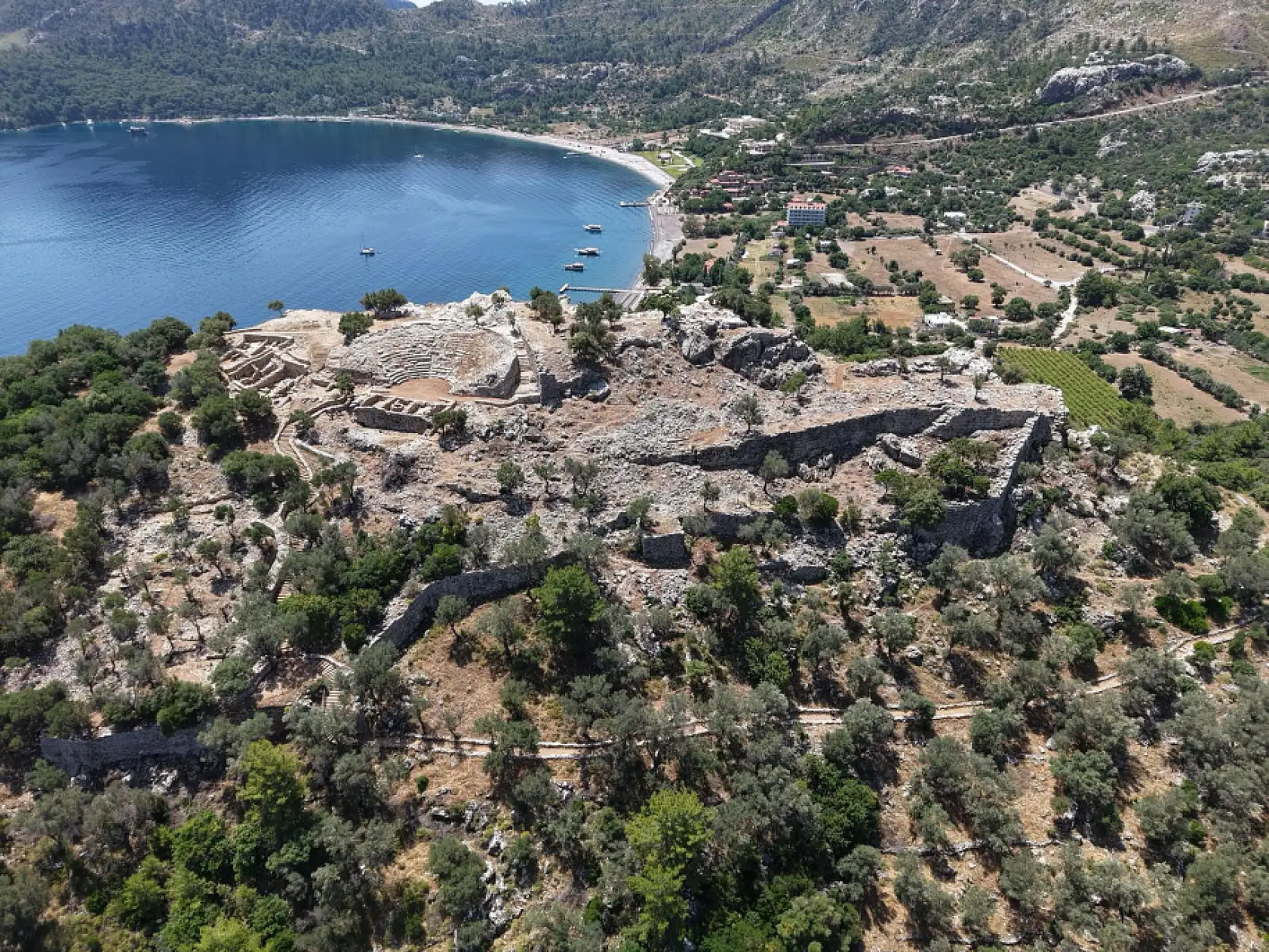Marmaris'in binlerce yıllık hafızası gün yüzüne çıkmaya devam ediyor