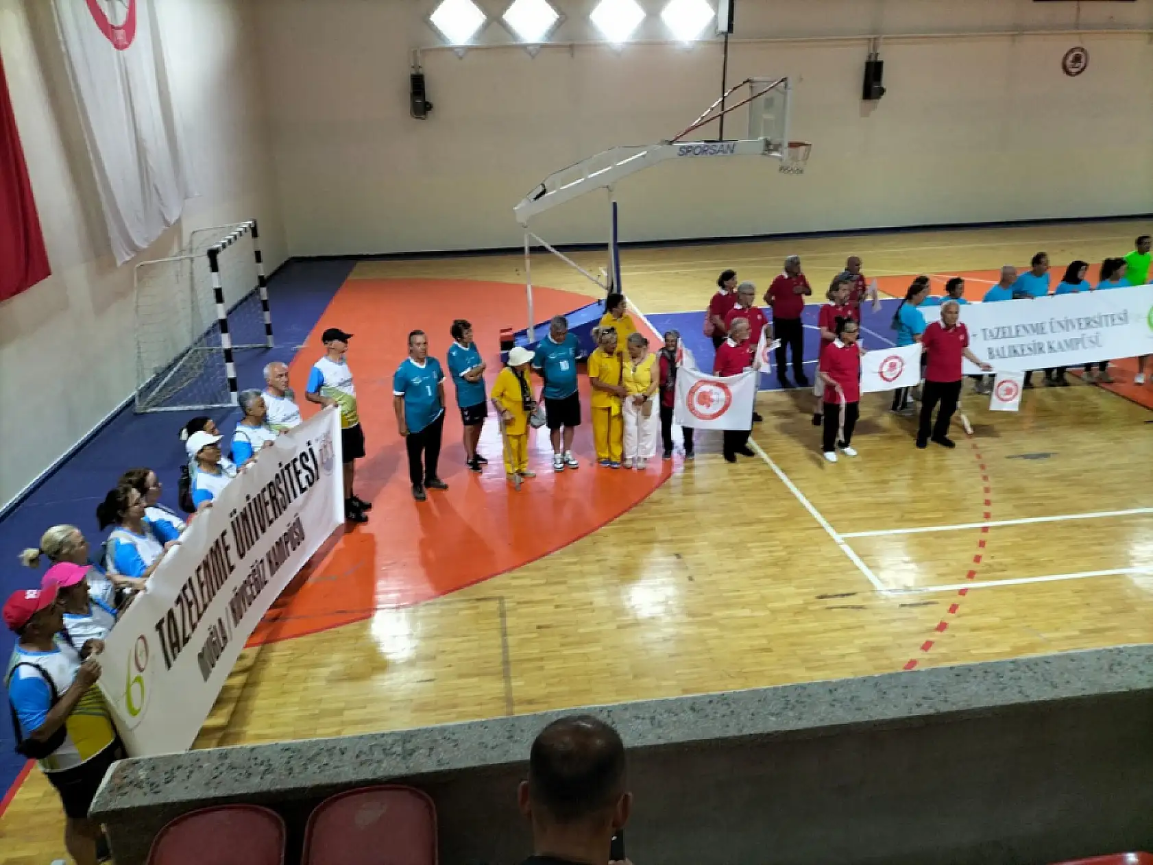 Köyceğiz Tazelenme Üniversitesi'nin olimpiyat heyecanı başladı