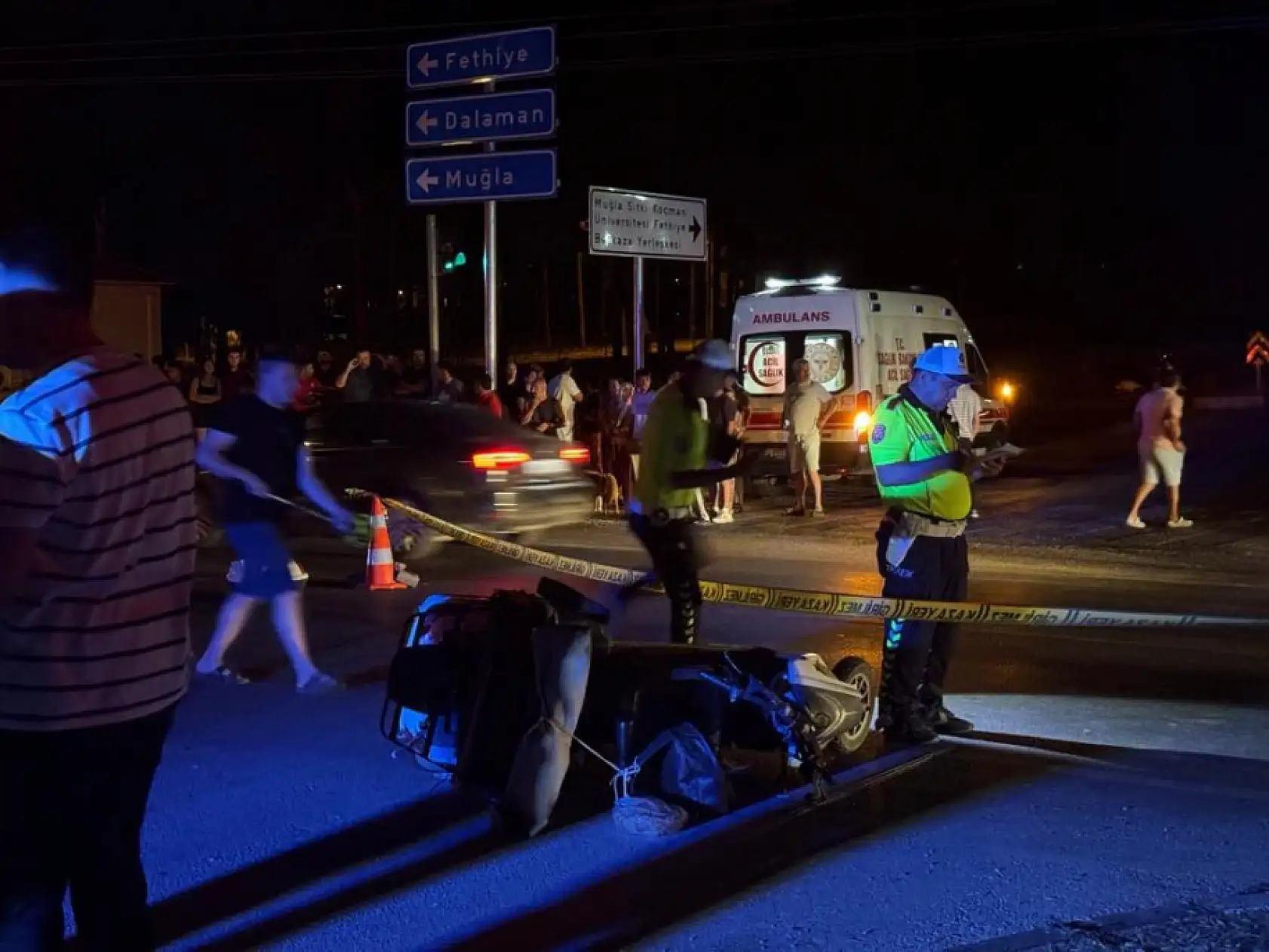 Fethiye'de tırla çarpışan motosiklet sürücüsü hayatını kaybetti