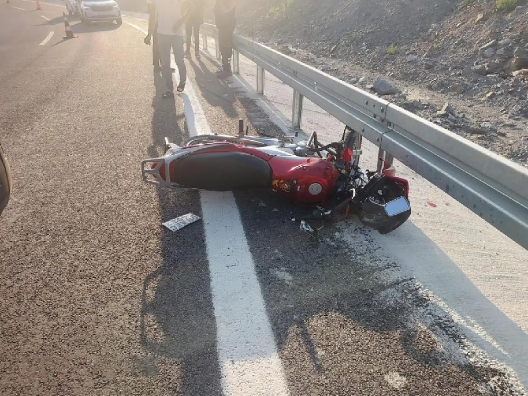 Motosiklet kazasında yaralanan kişi, cezaevi firarisi çıktı